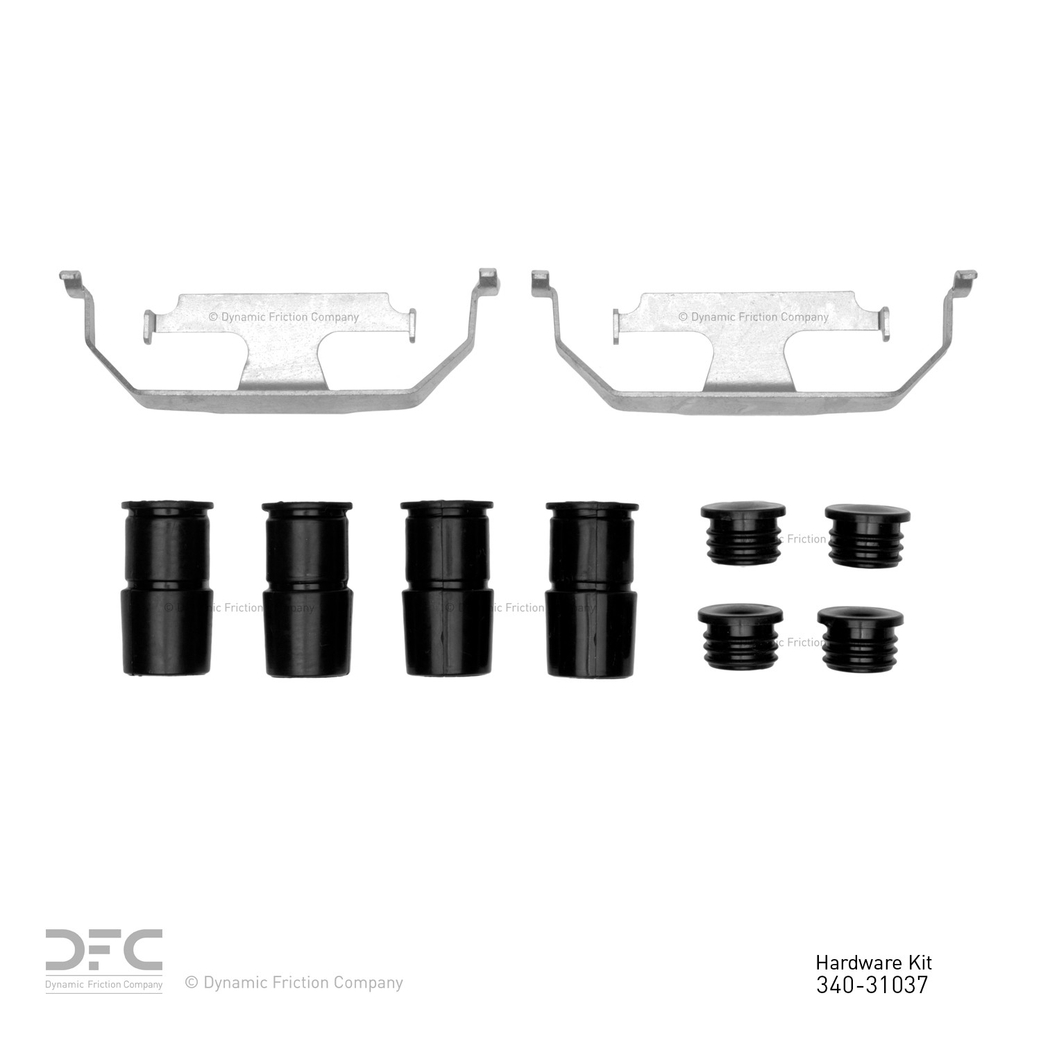 DYN 340-31037 DFC Disc Brake Hardware Kit - Image 2