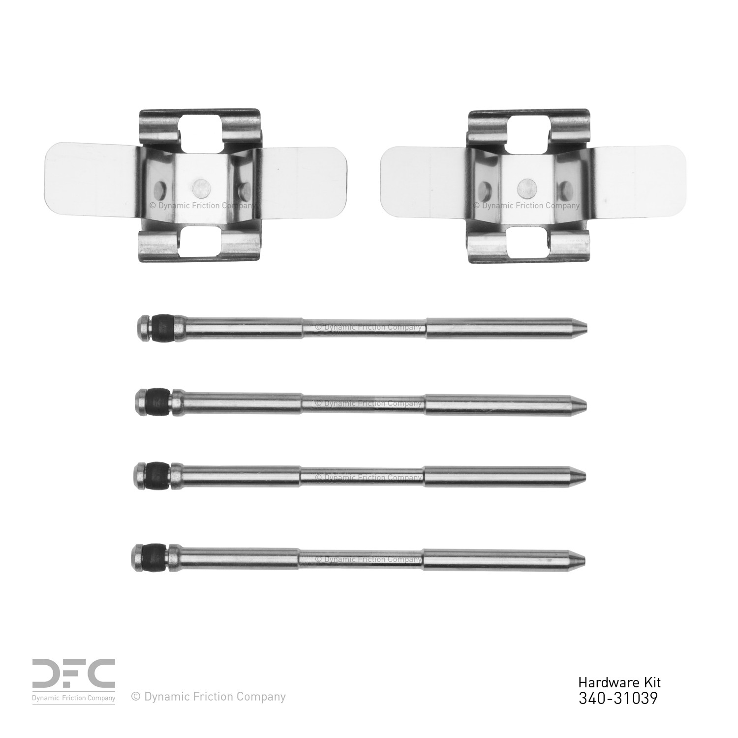 DYN 340-31039 DFC Disc Brake Hardware Kit - Image 2
