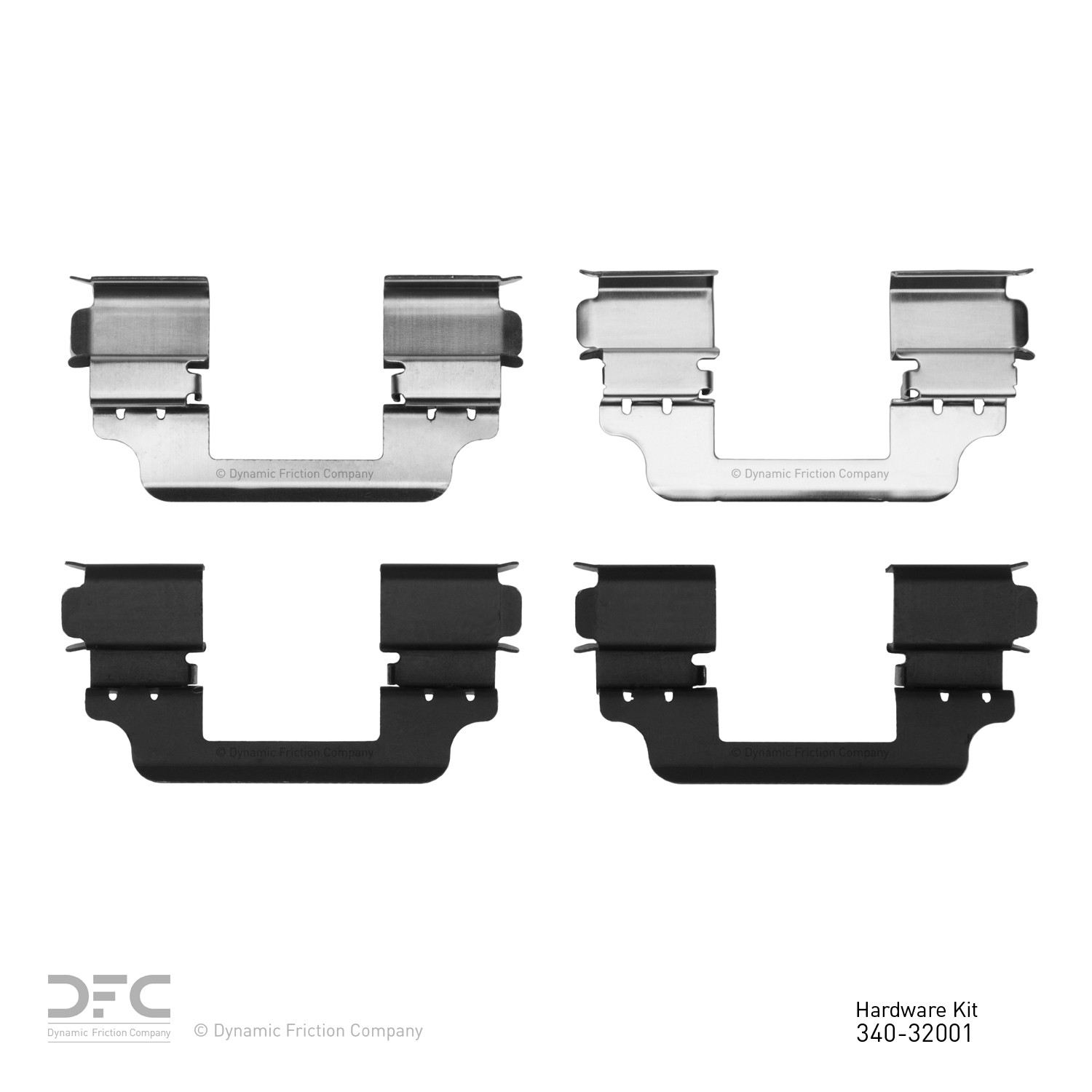 DYN-340-32001 DFC Disc Brake Hardware Kit - Image 2