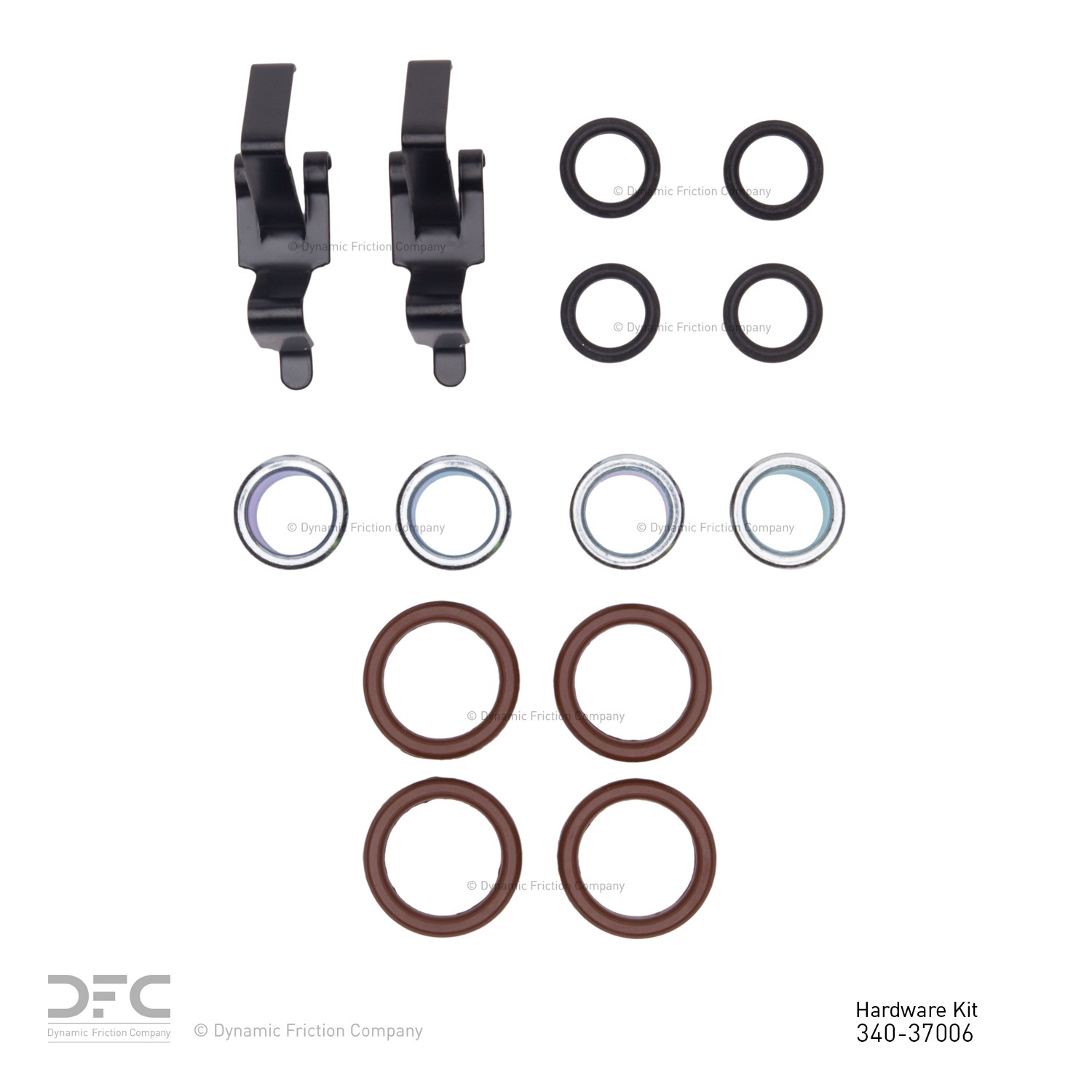 DYN-340-37006 DFC Disc Brake Hardware Kit - Image 2