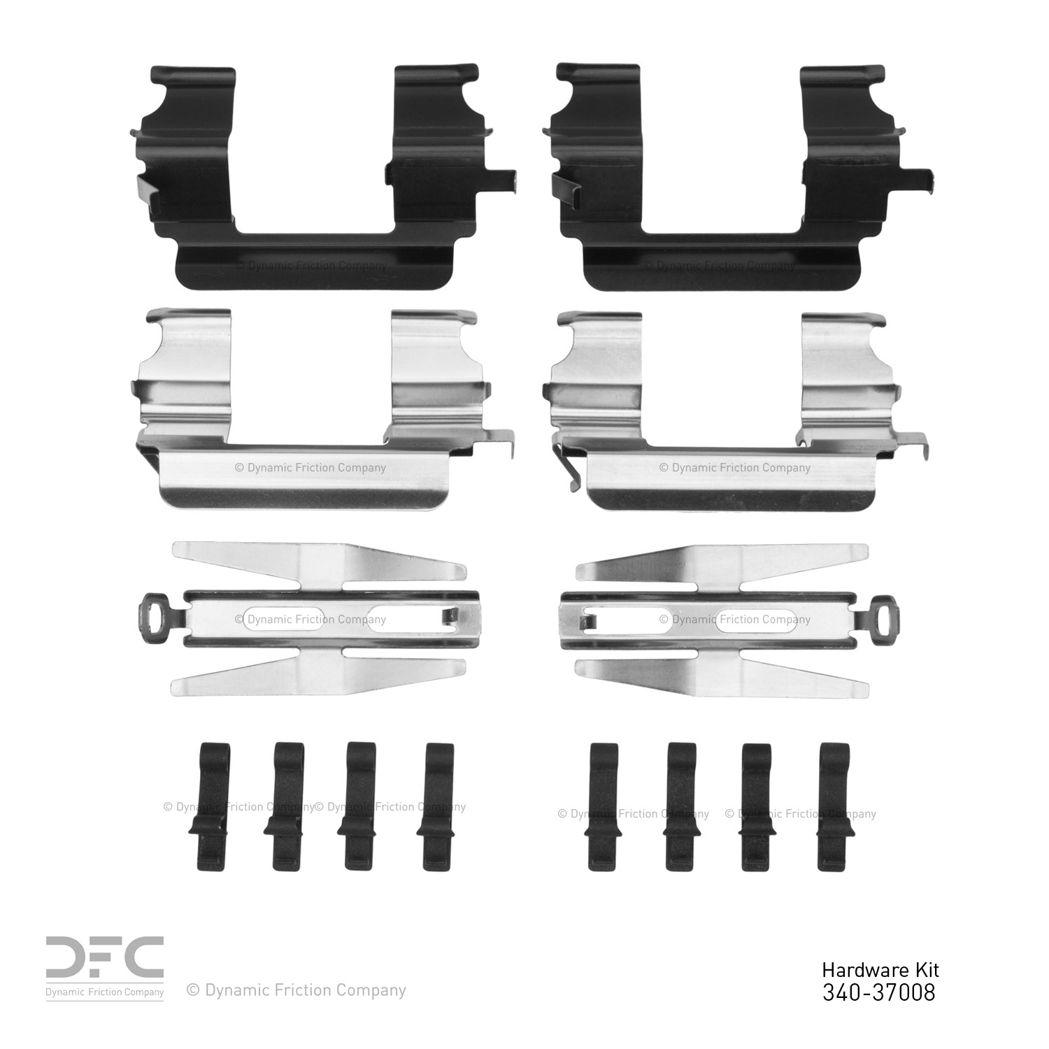 DYN 340-37008 DFC Disc Brake Hardware Kit - Image 2