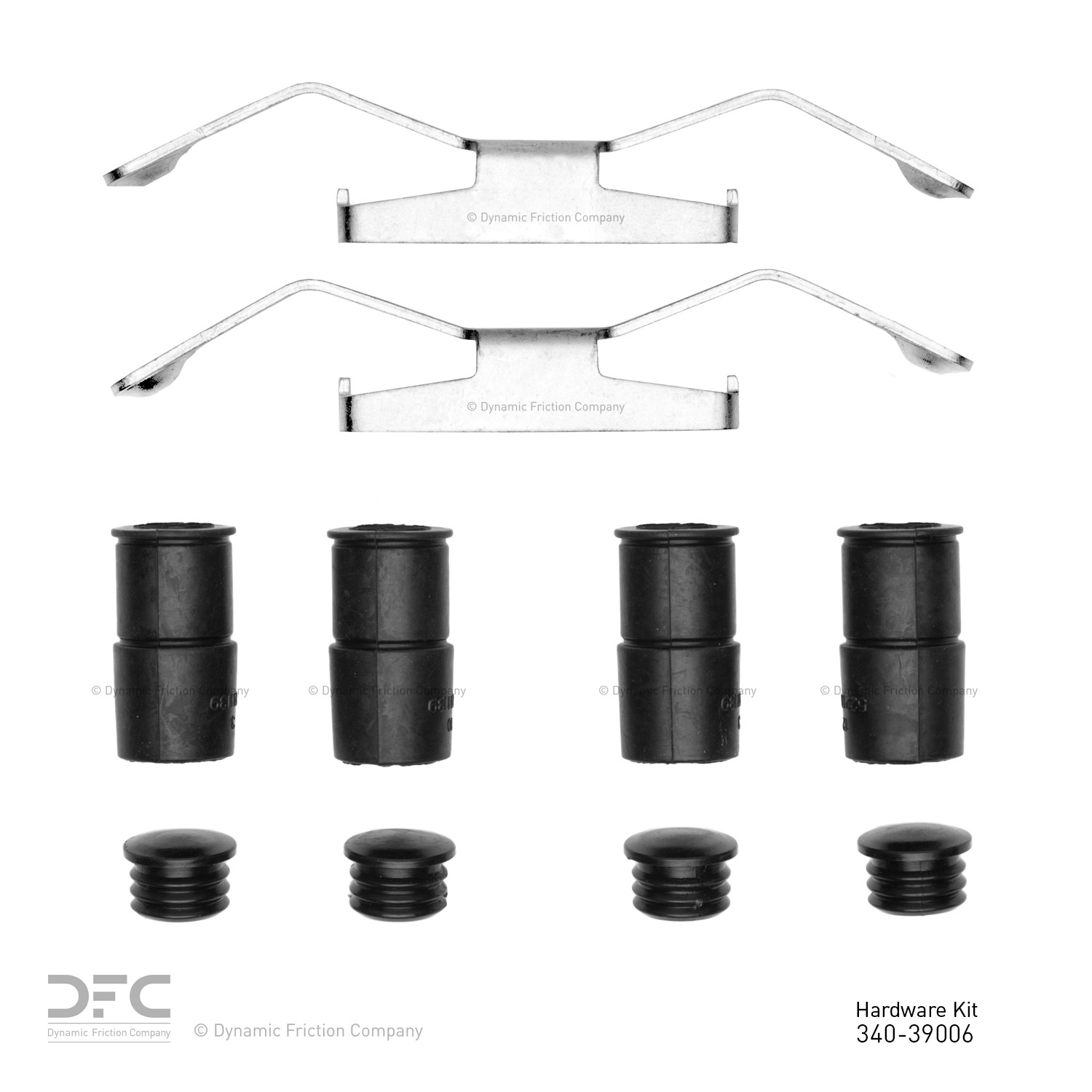 DYN 340-39006 DFC Disc Brake Hardware Kit - Image 2