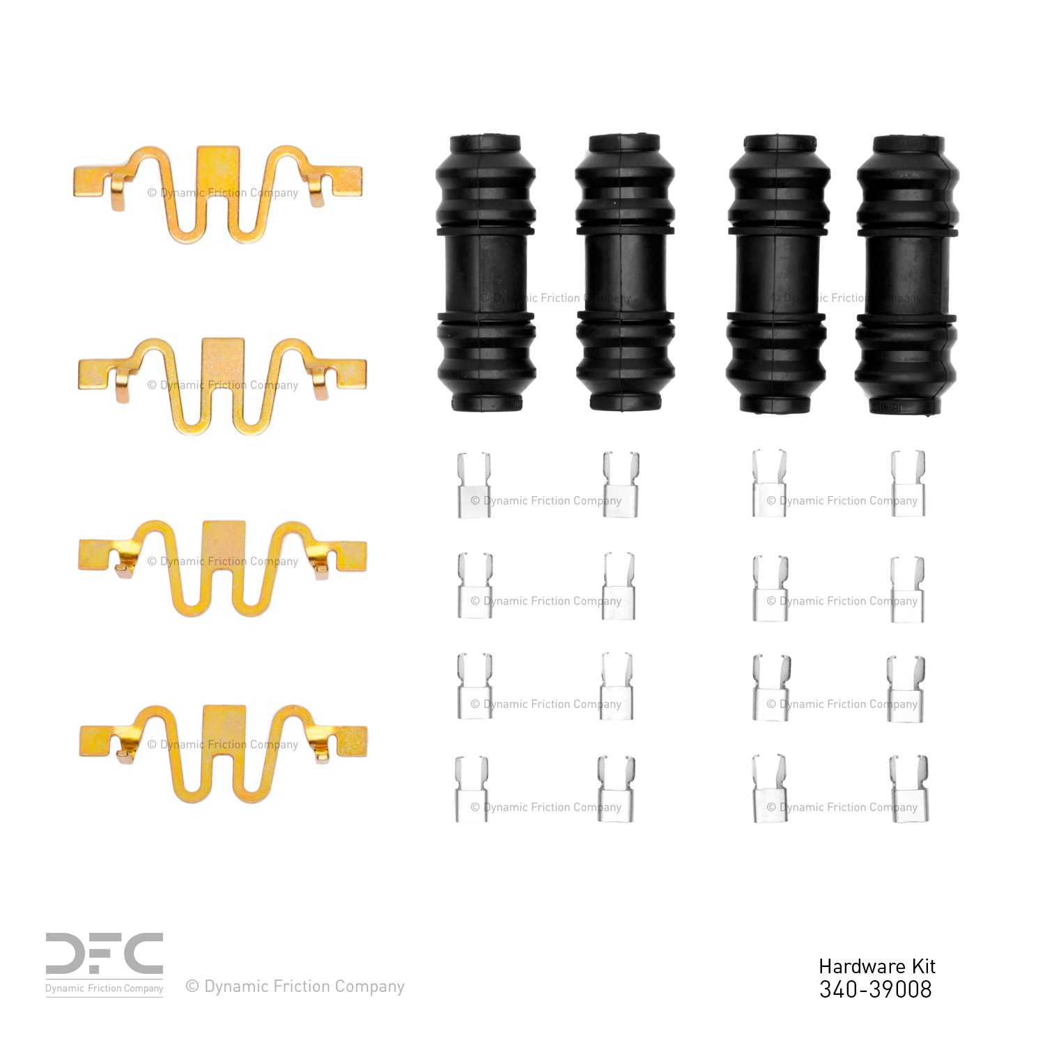 DYN-340-39008 DFC Disc Brake Hardware Kit - Image 2