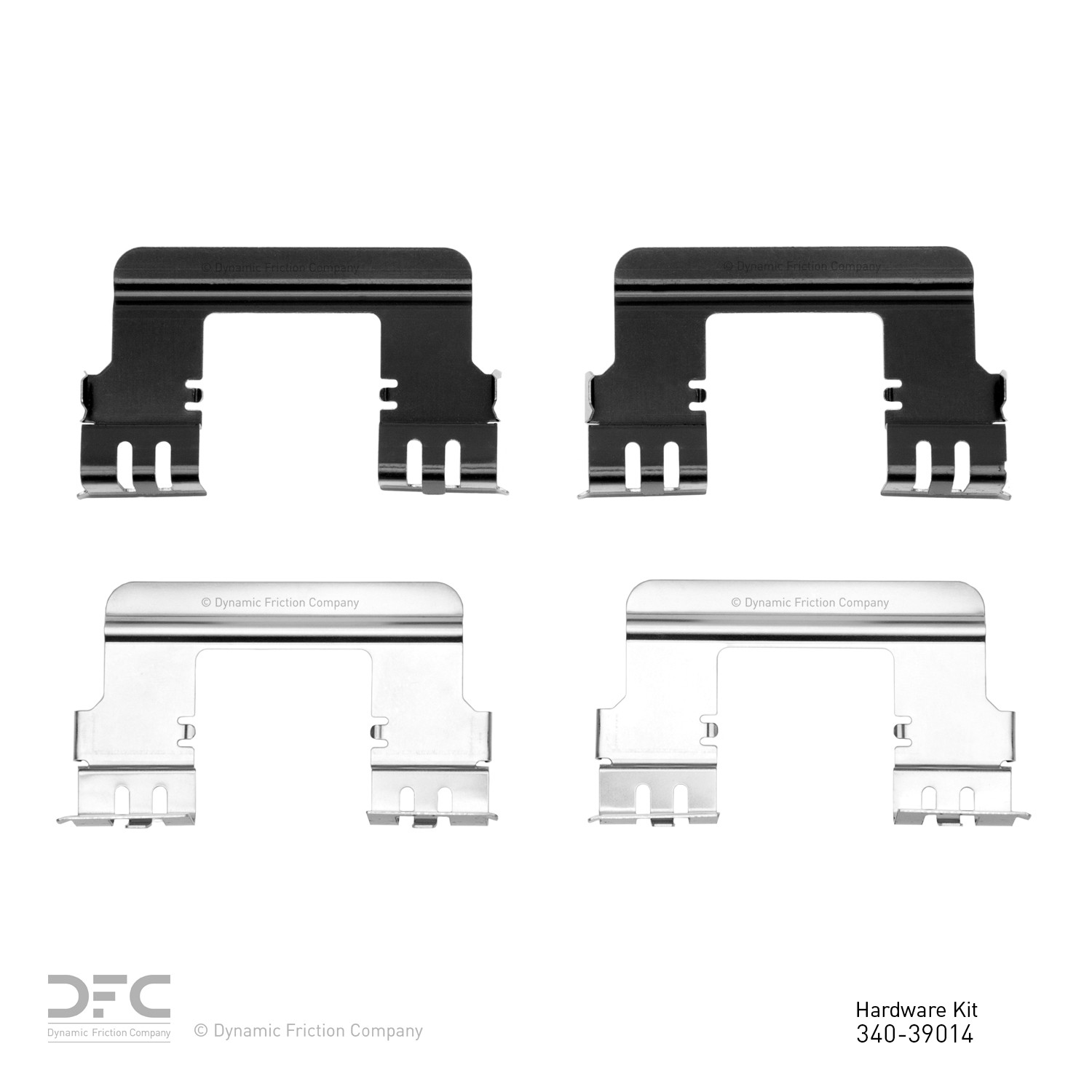 DYN 340-39014 DFC Disc Brake Hardware Kit - Image 2