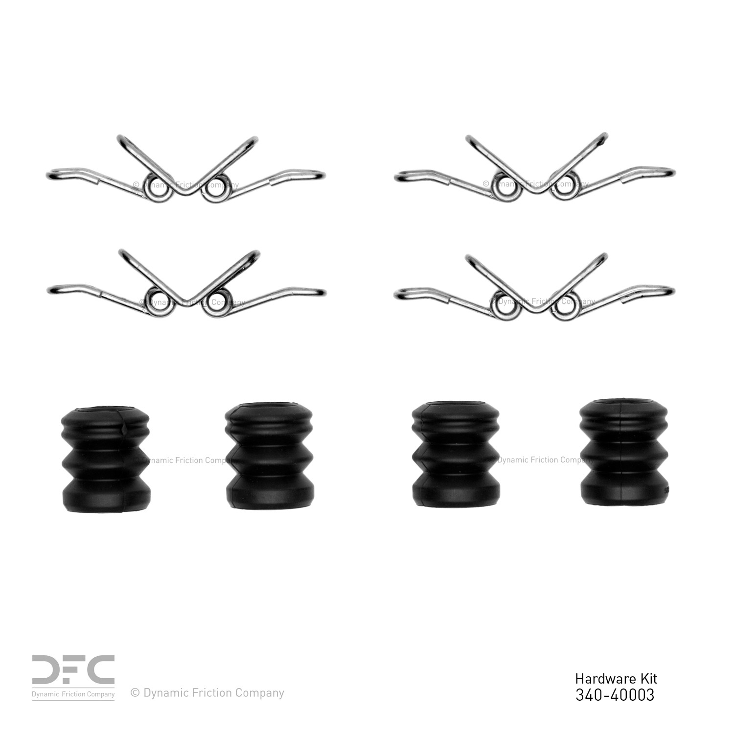 DYN 340-40003 DFC Disc Brake Hardware Kit - Image 2