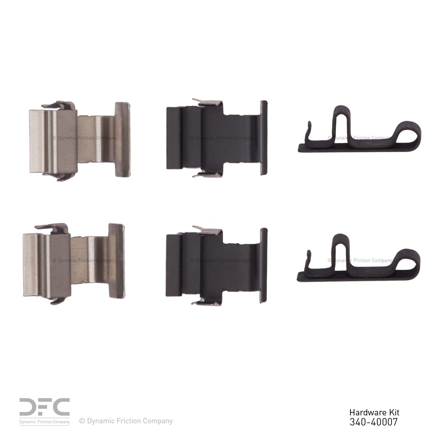 DYN-340-40007 DFC Disc Brake Hardware Kit - Image 2