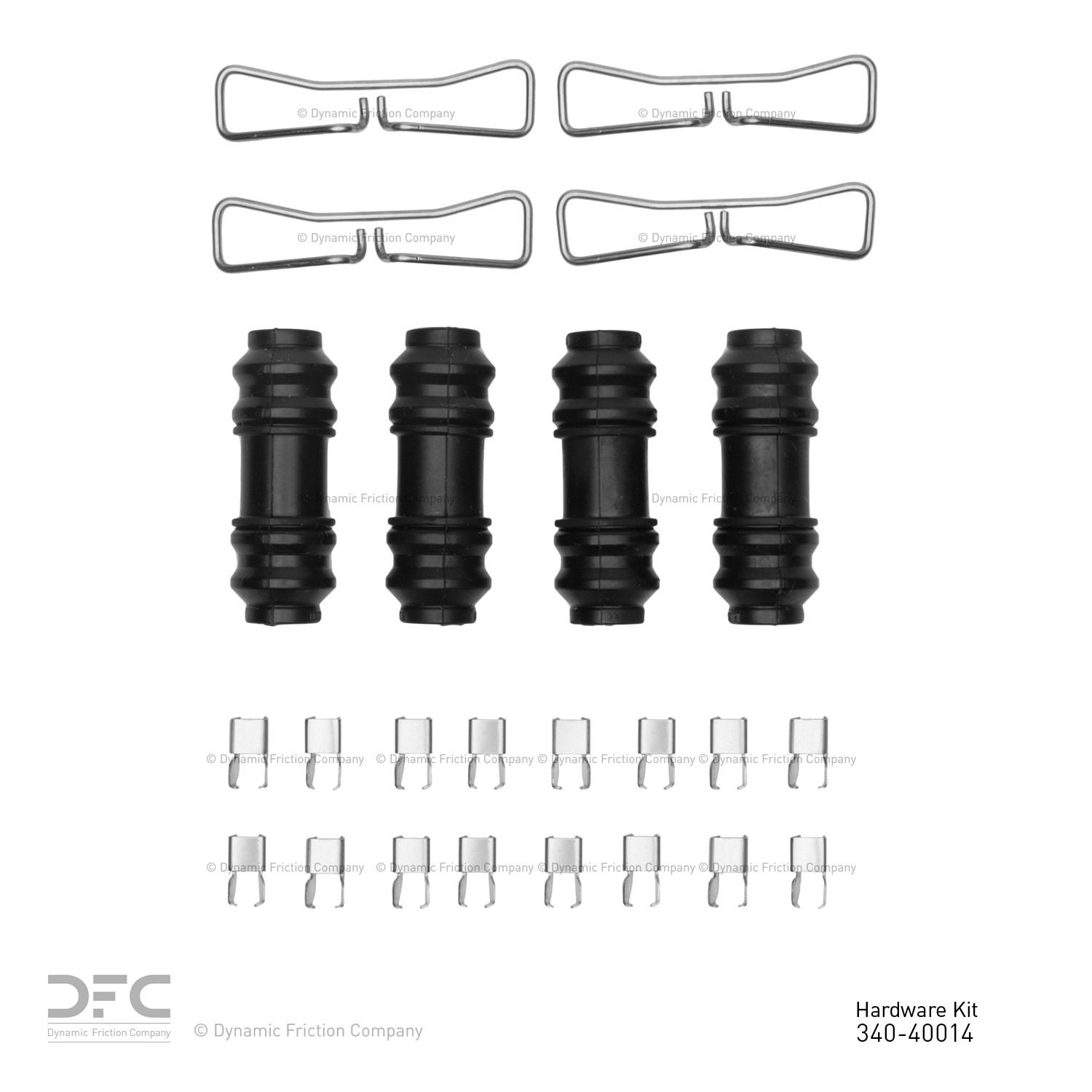 DYN 340-40014 DFC Disc Brake Hardware Kit - Image 2