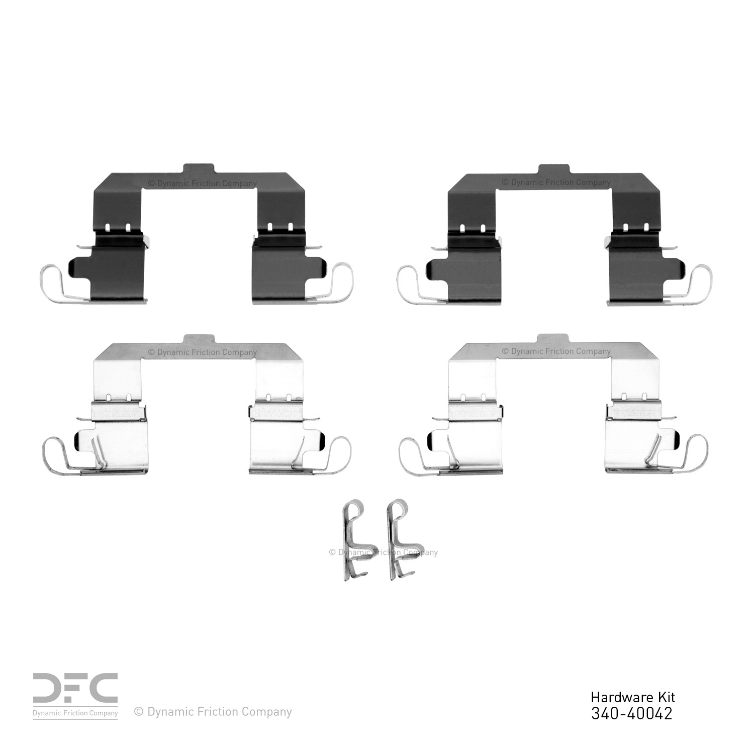 DYN 340-40042 DFC Disc Brake Hardware Kit - Image 2