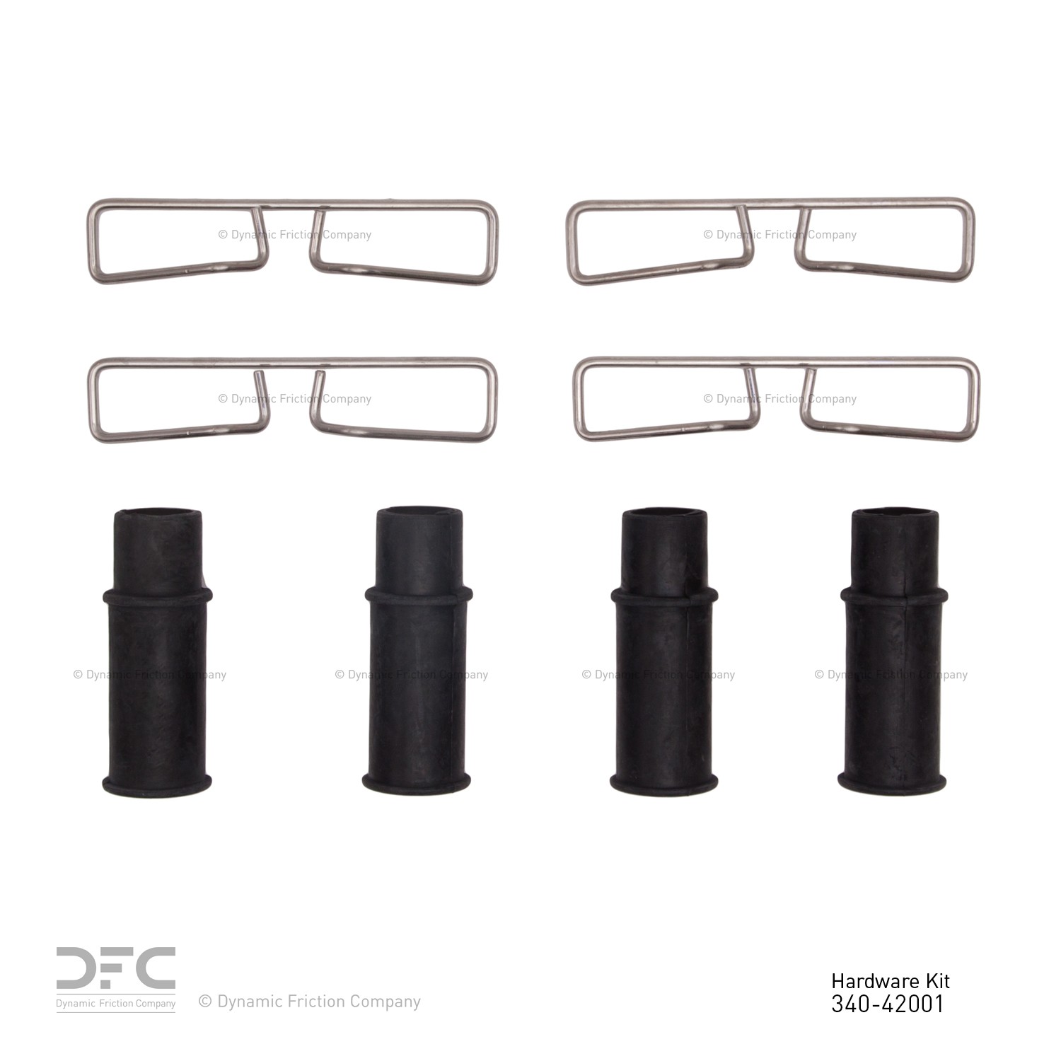 DYN-340-42001 DFC Disc Brake Hardware Kit - Image 2