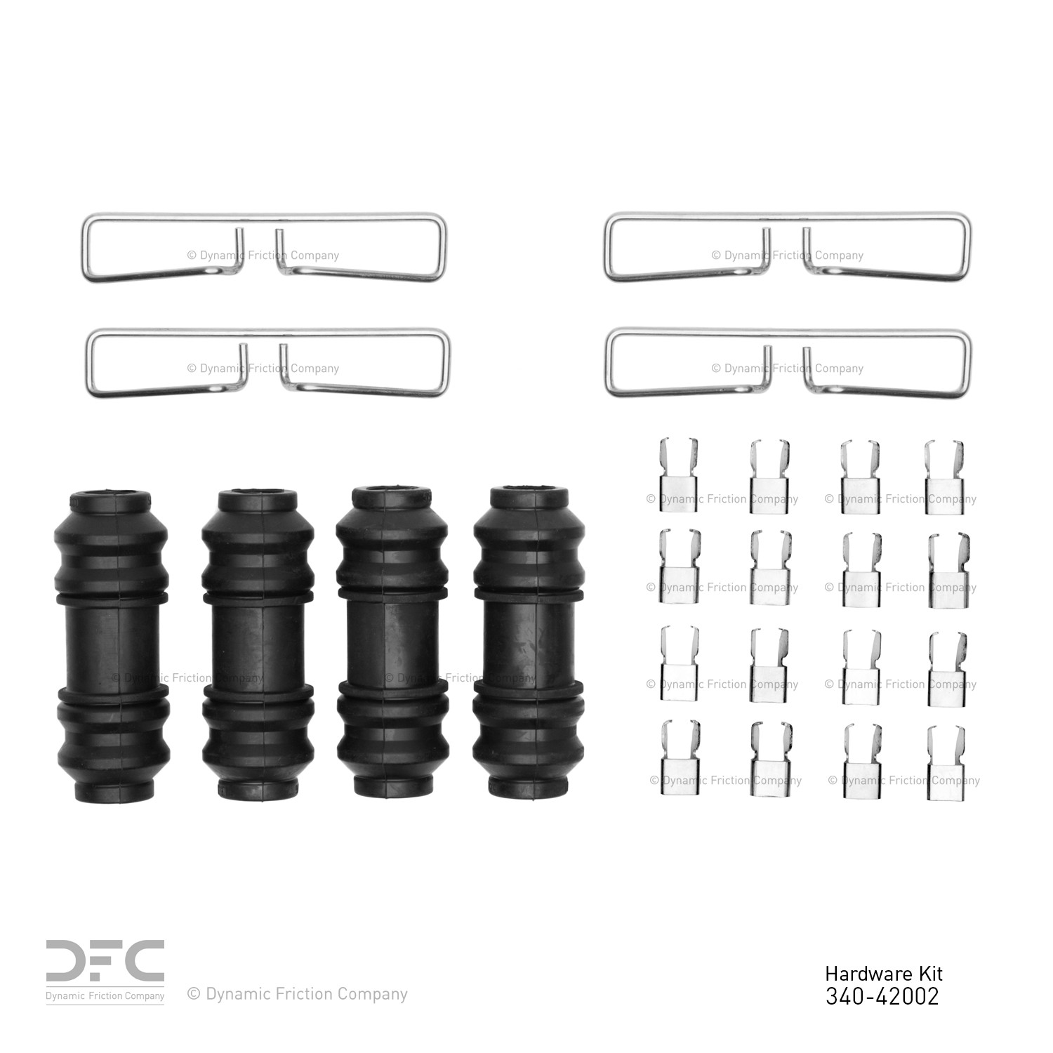DYN-340-42002 DFC Disc Brake Hardware Kit - Image 2