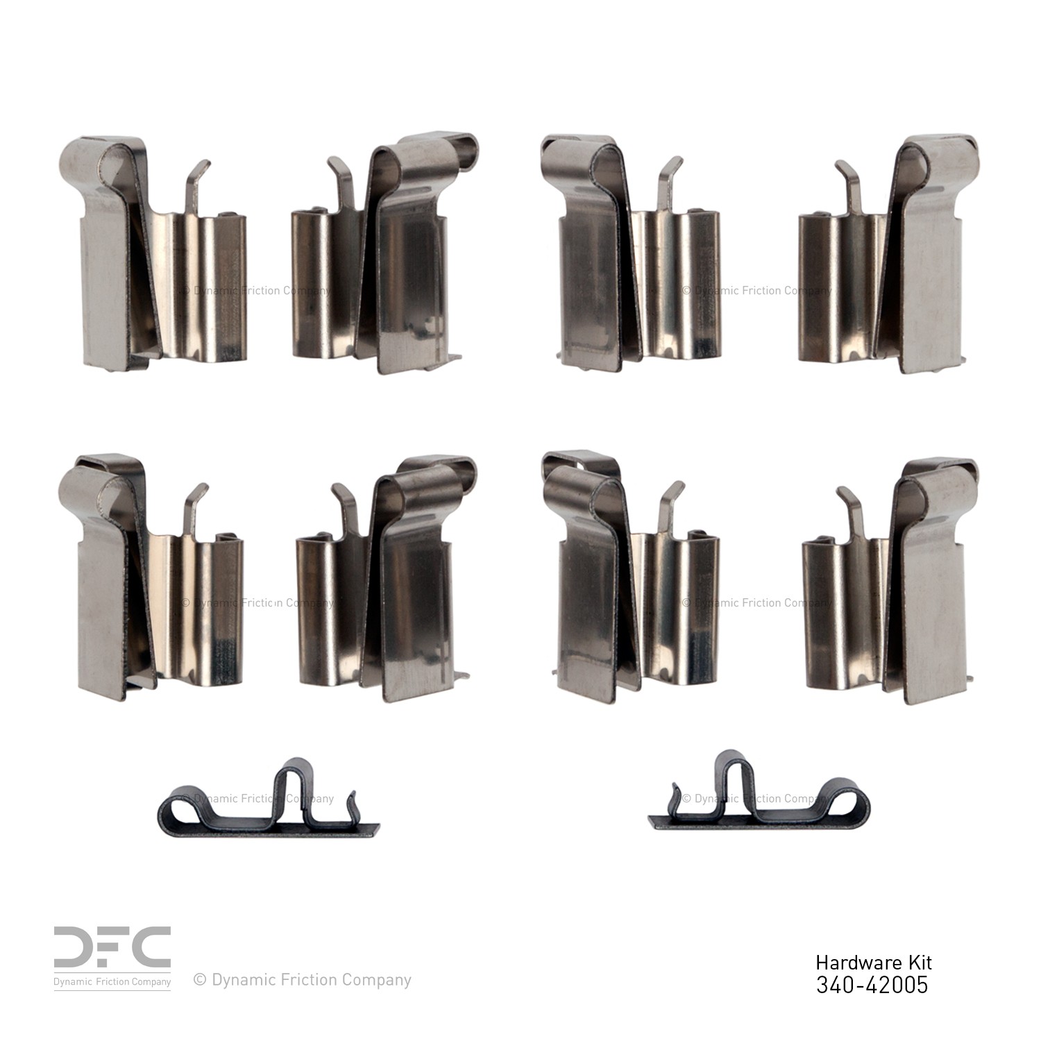 DYN-340-42005 DFC Disc Brake Hardware Kit - Image 2