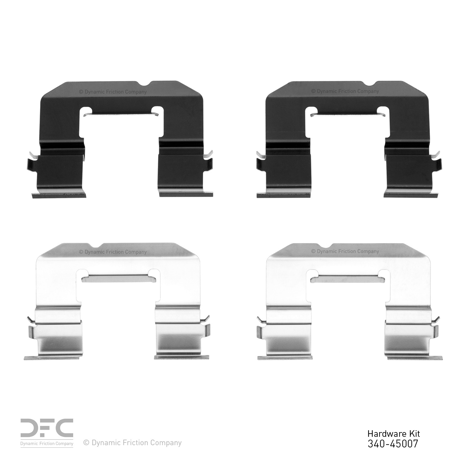 DYN-340-45007 DFC Disc Brake Hardware Kit - Image 2
