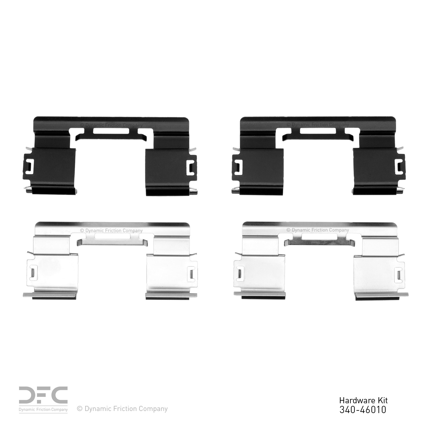 DYN 340-46010 DFC Disc Brake Hardware Kit - Image 2