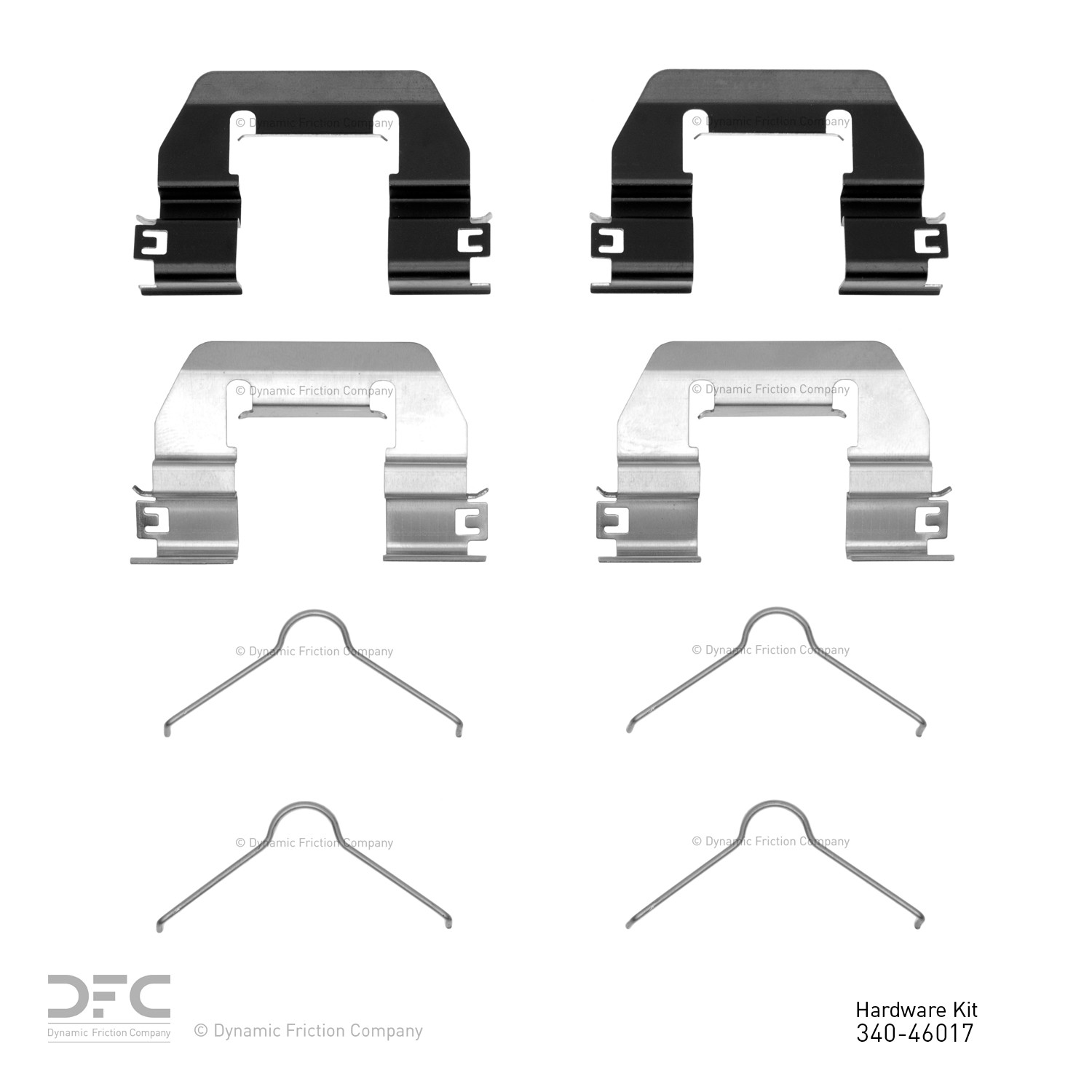 DYN-340-46017 DFC Disc Brake Hardware Kit - Image 2