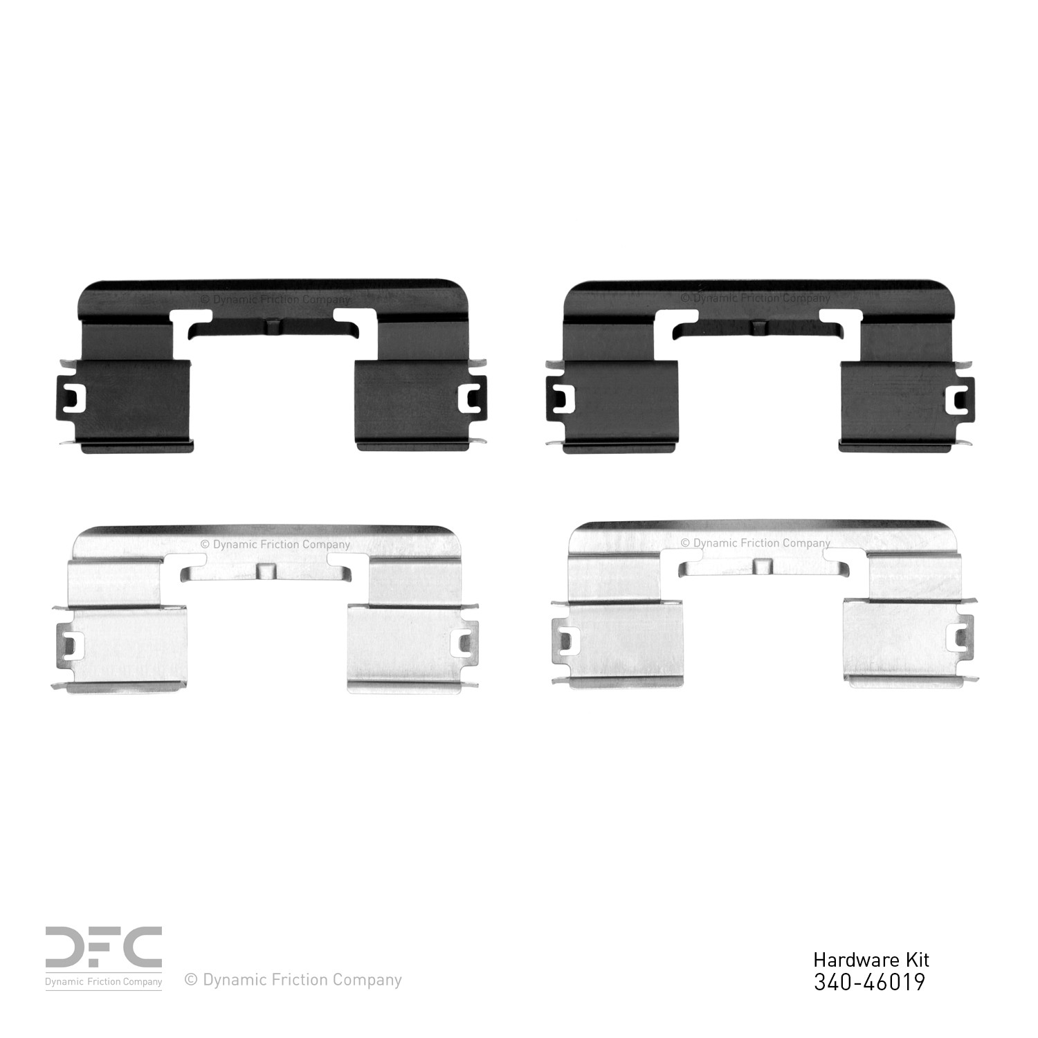 DYN-340-46019 DFC Disc Brake Hardware Kit - Image 2