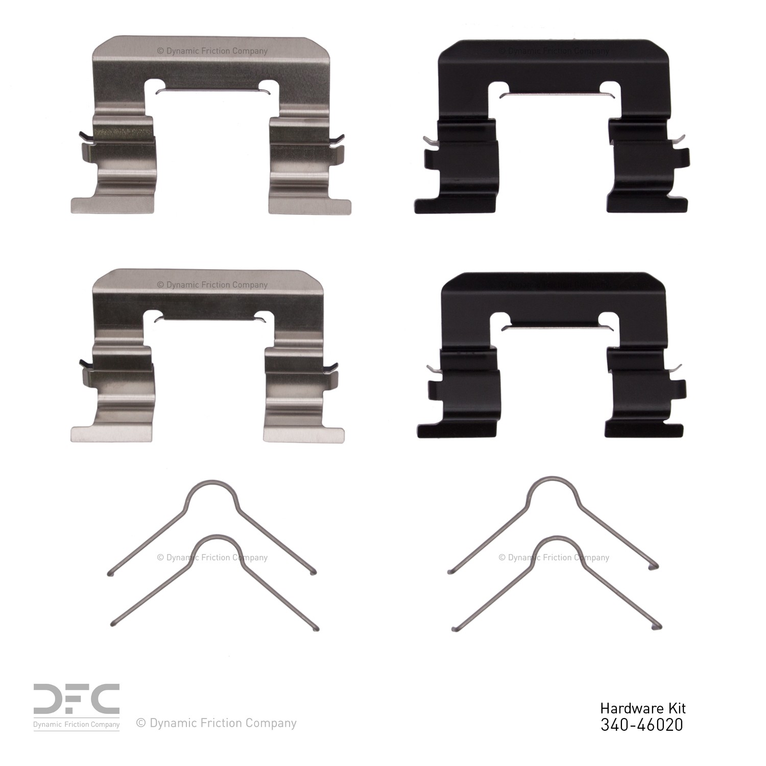 DYN 340-46020 DFC Disc Brake Hardware Kit - Image 2