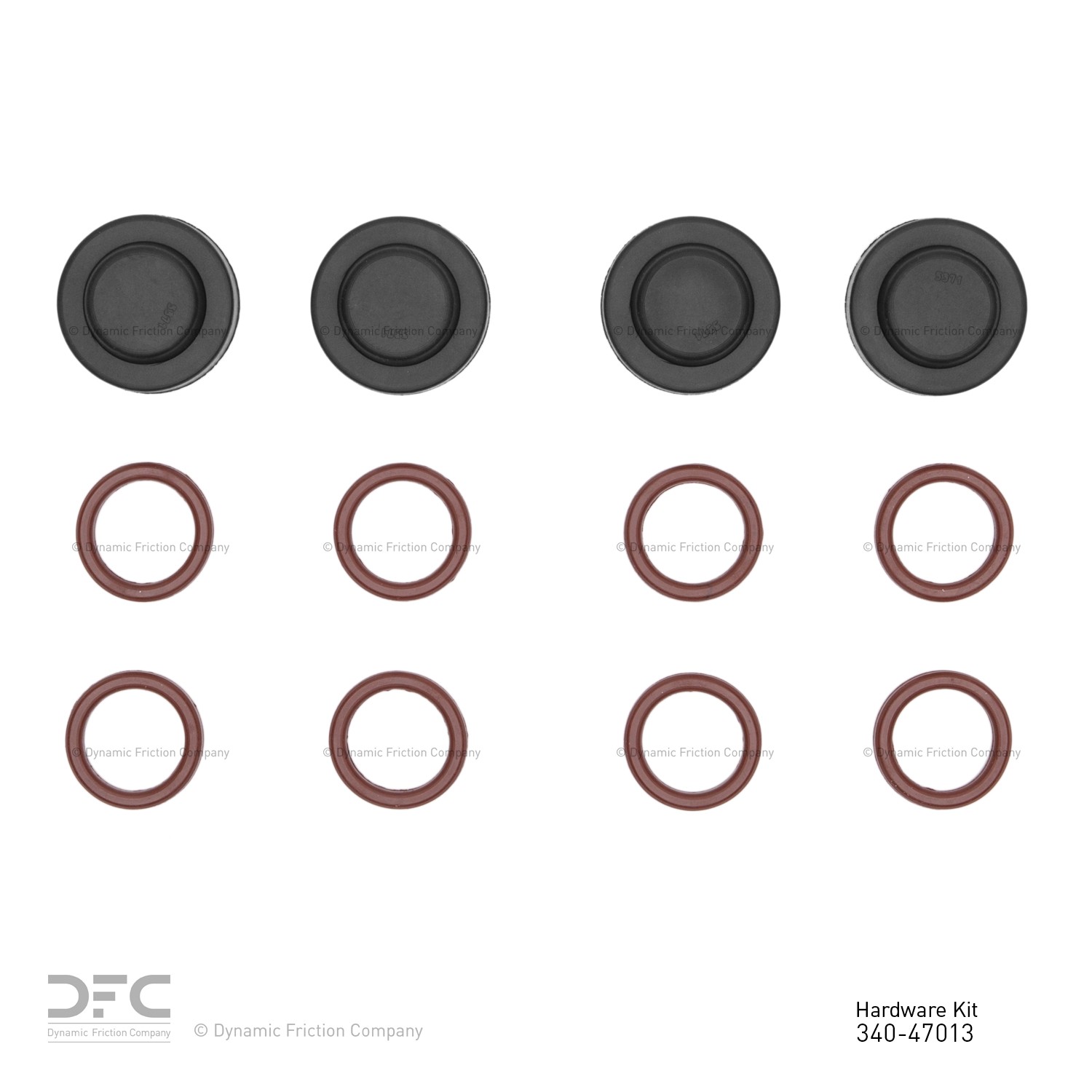 DYN 340-47013 DFC Disc Brake Hardware Kit - Image 2