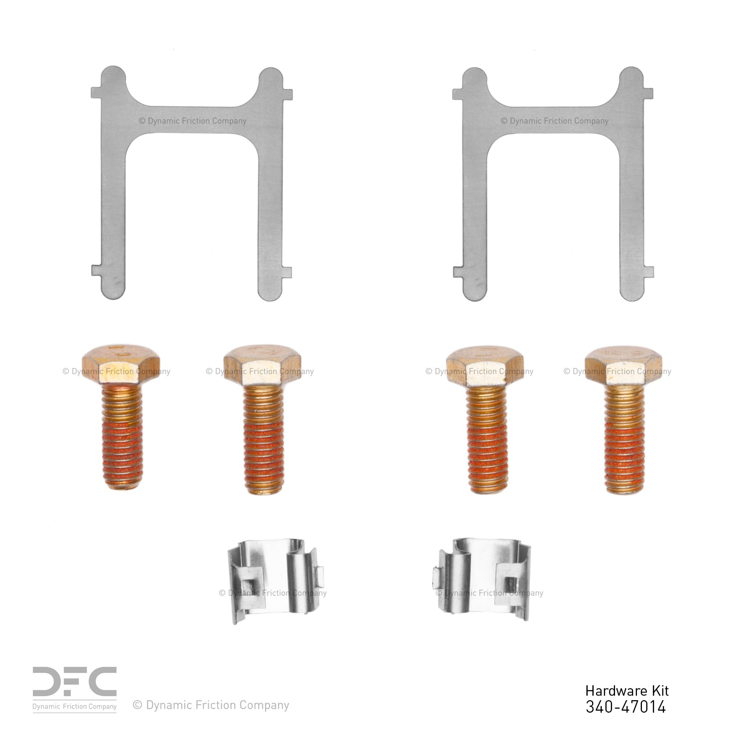 DYN-340-47014 DFC Disc Brake Hardware Kit - Image 2