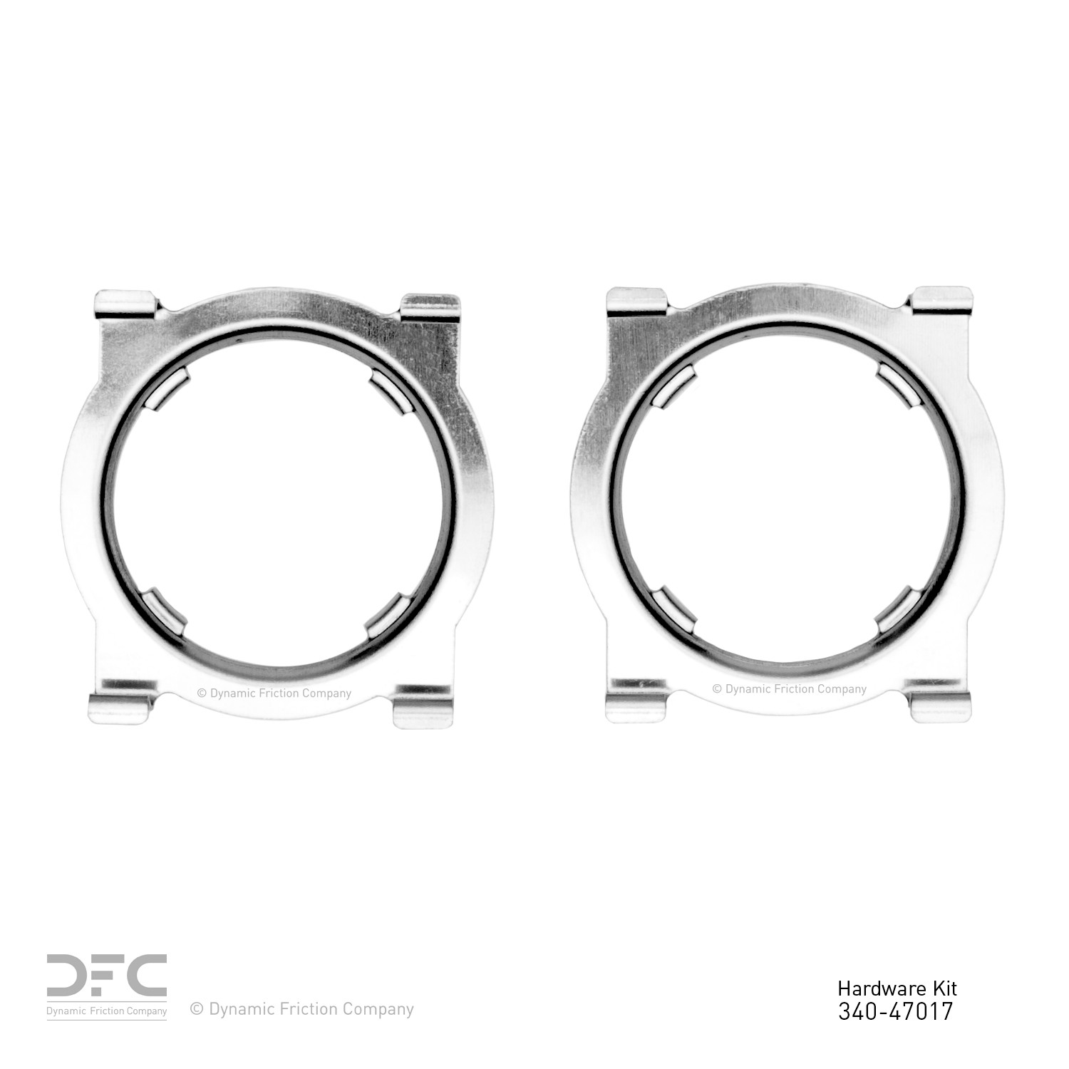 DYN 340-47017 DFC Disc Brake Hardware Kit - Image 2