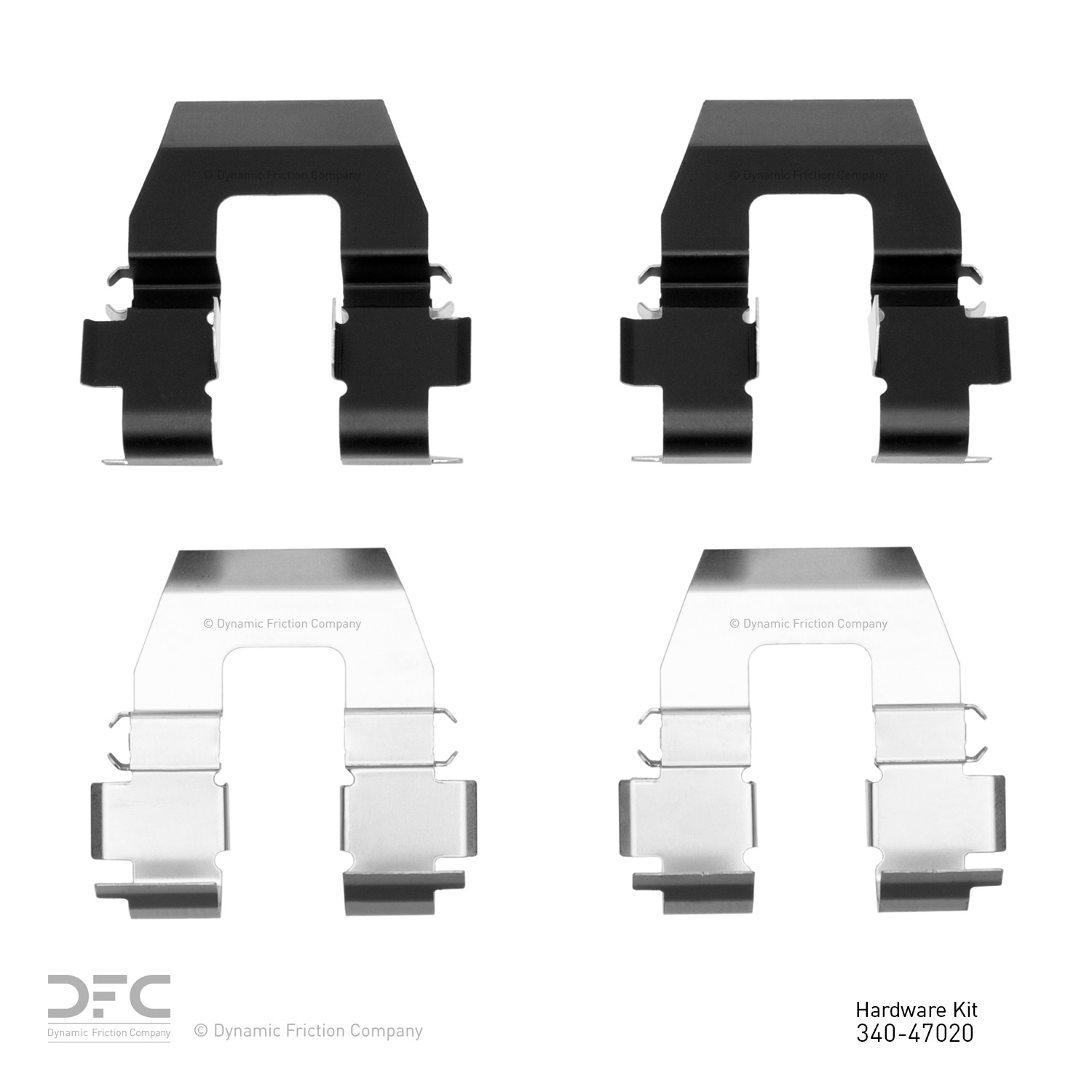 DYN-340-47020 DFC Disc Brake Hardware Kit - Image 2