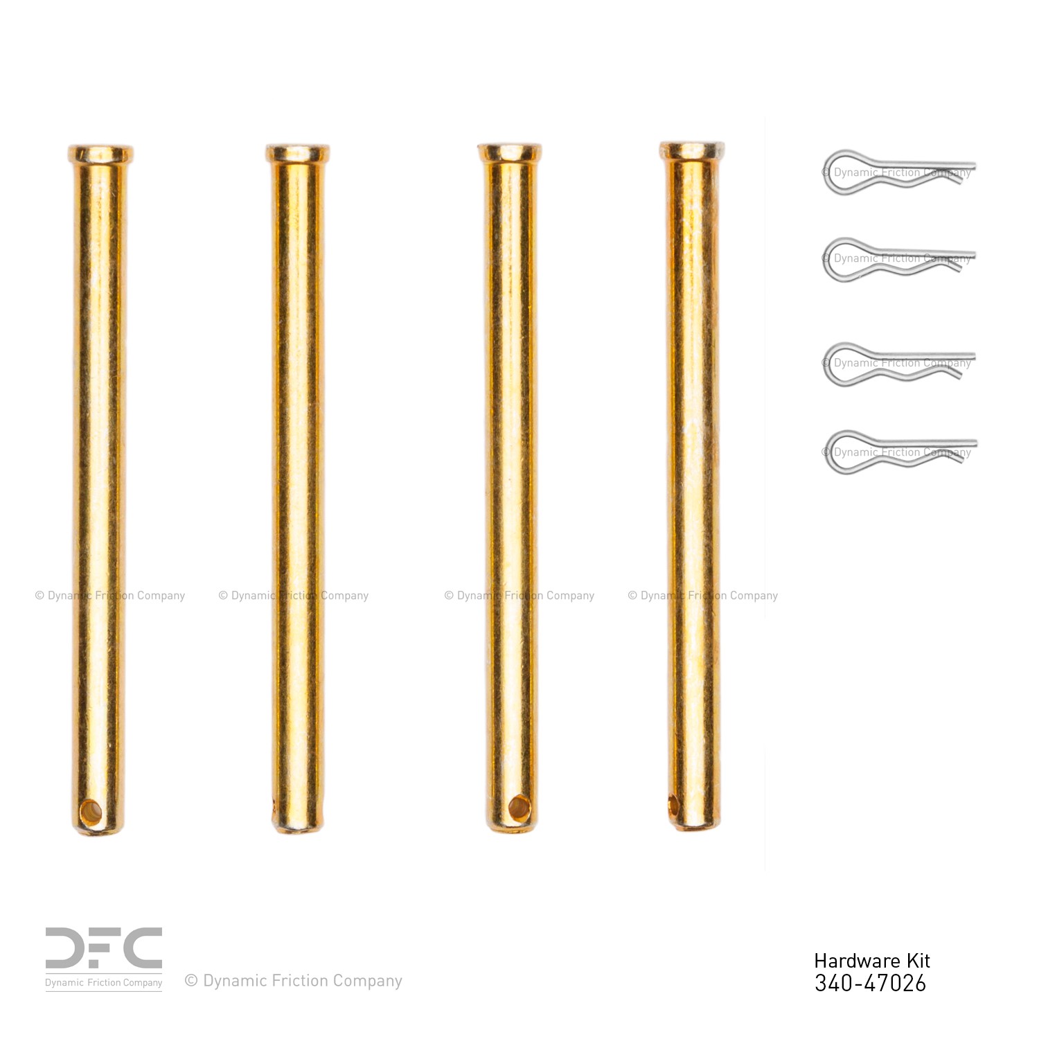 DYN-340-47026 DFC Disc Brake Hardware Kit - Image 2