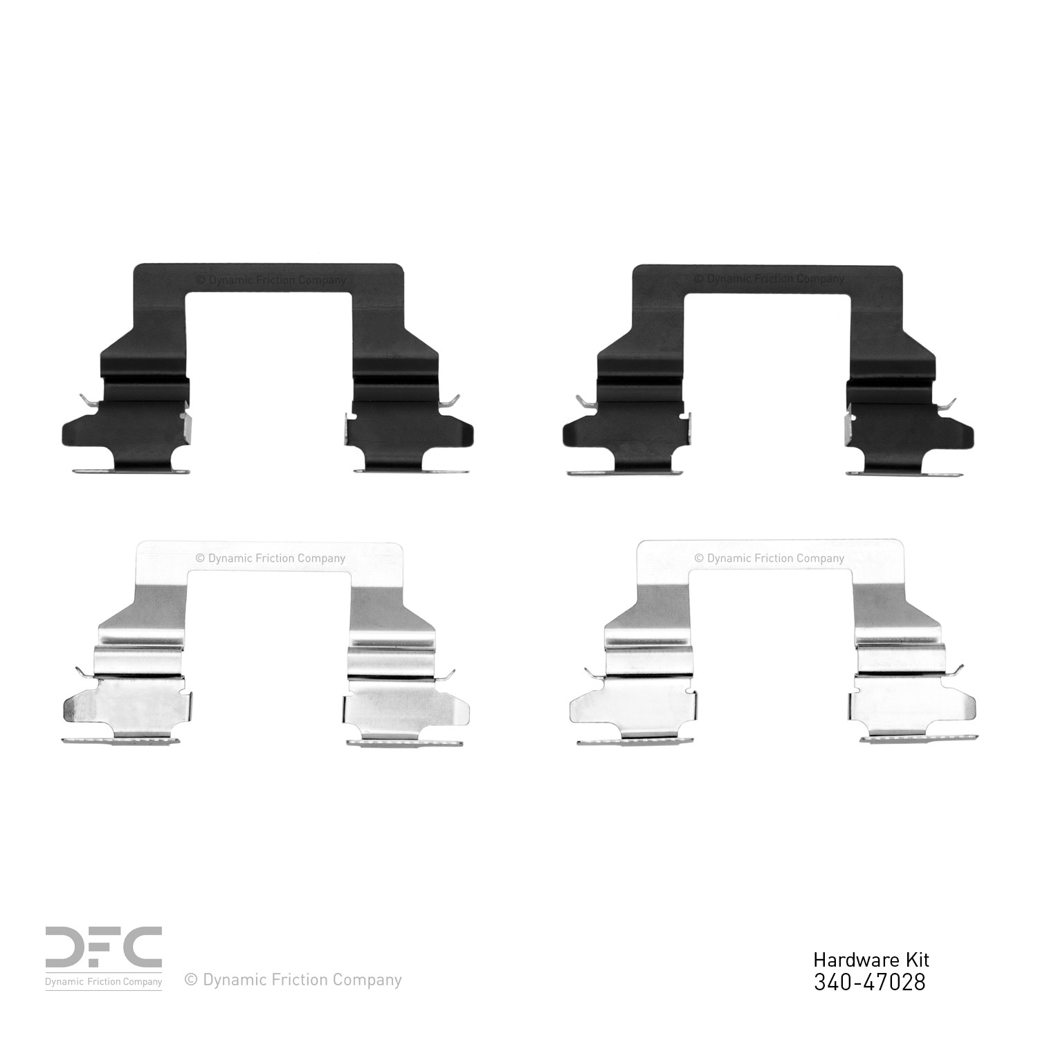 DYN-340-47028 DFC Disc Brake Hardware Kit - Image 2