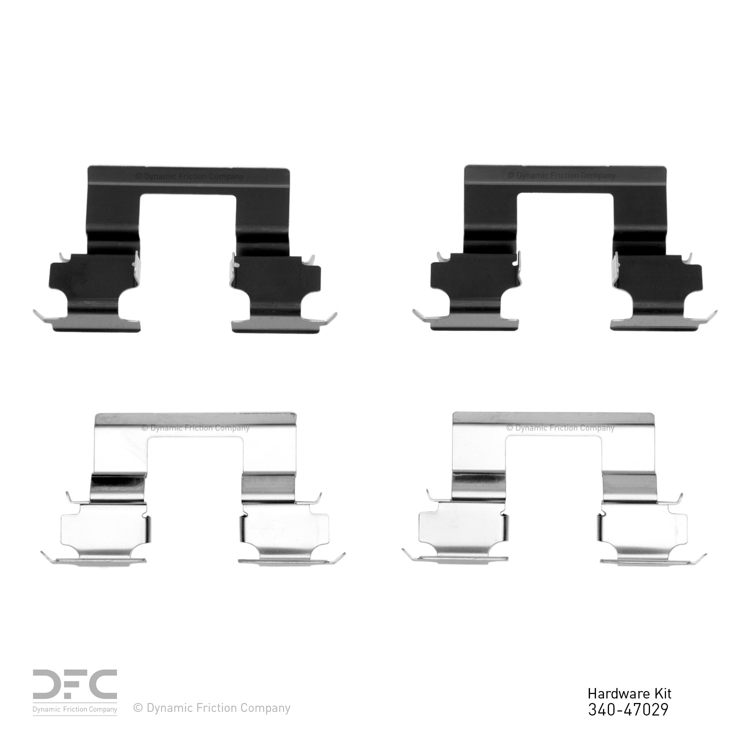 DYN-340-47029 DFC Disc Brake Hardware Kit - Image 2
