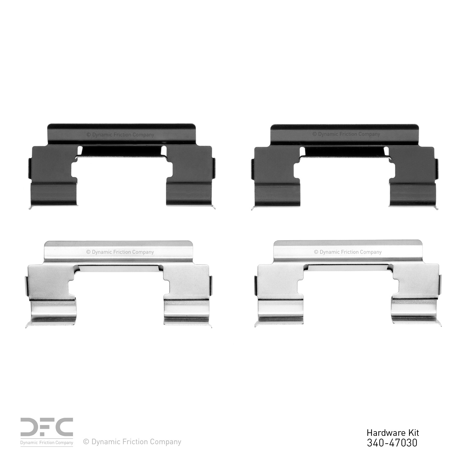 DYN 340-47030 DFC Disc Brake Hardware Kit - Image 2