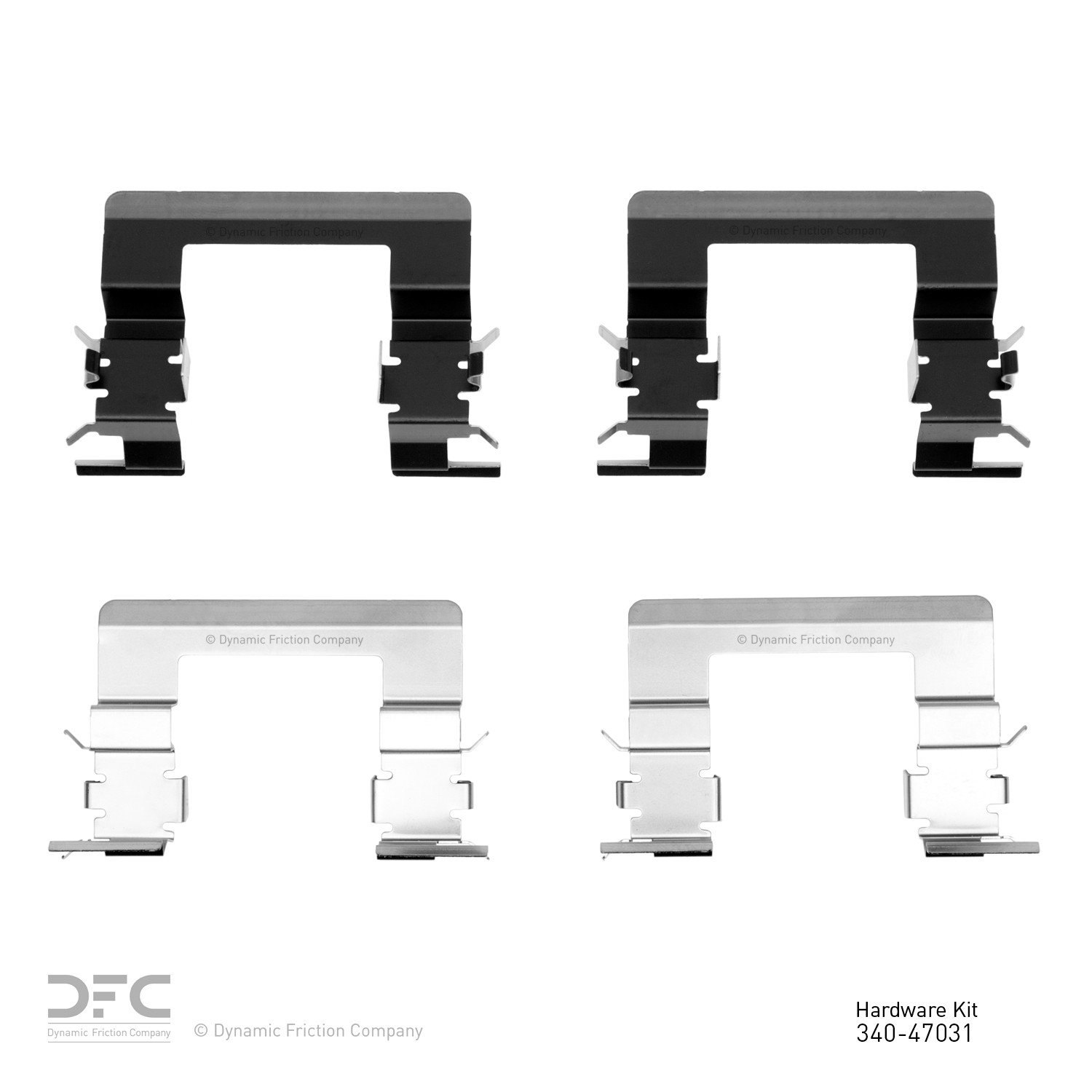 DYN-340-47031 DFC Disc Brake Hardware Kit - Image 2