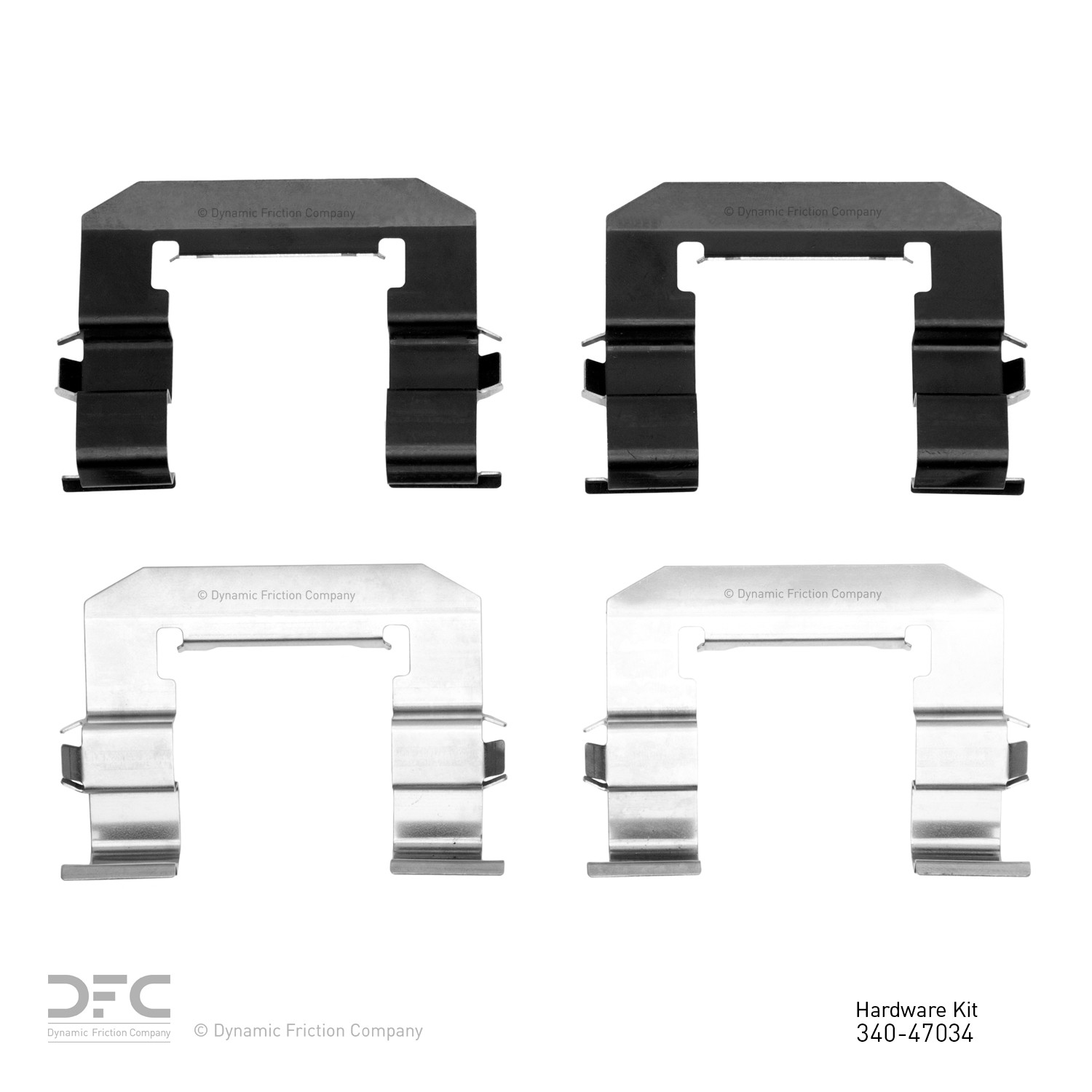 DYN-340-47034 DFC Disc Brake Hardware Kit - Image 2