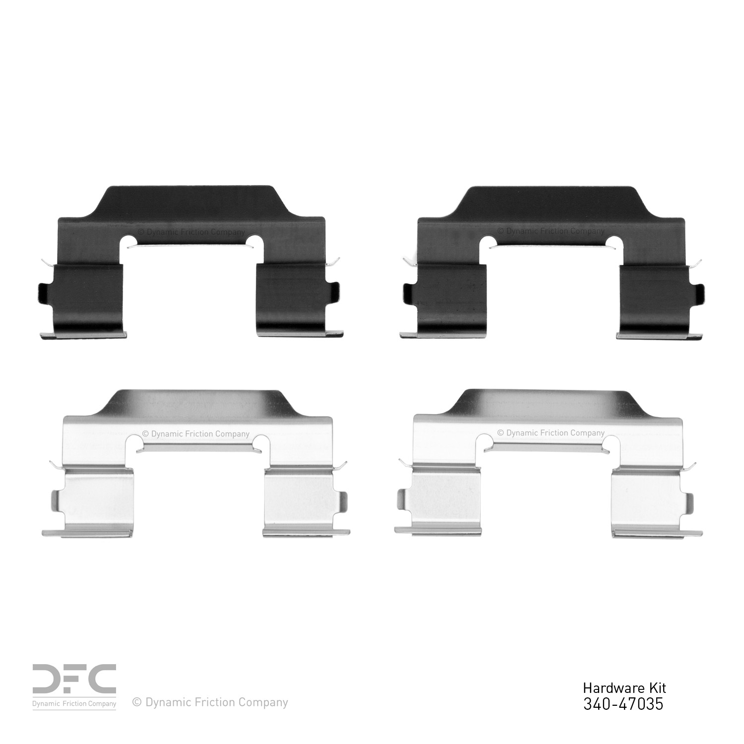 DYN-340-47035 DFC Disc Brake Hardware Kit - Image 2