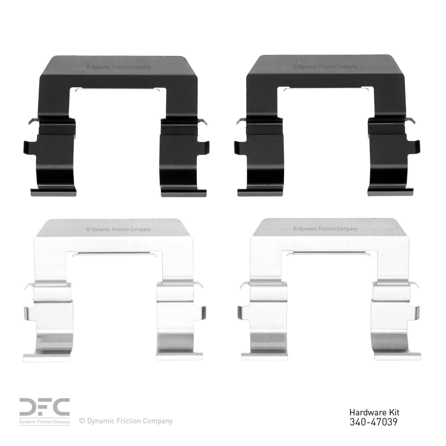 DYN 340-47039 DFC Disc Brake Hardware Kit - Image 2