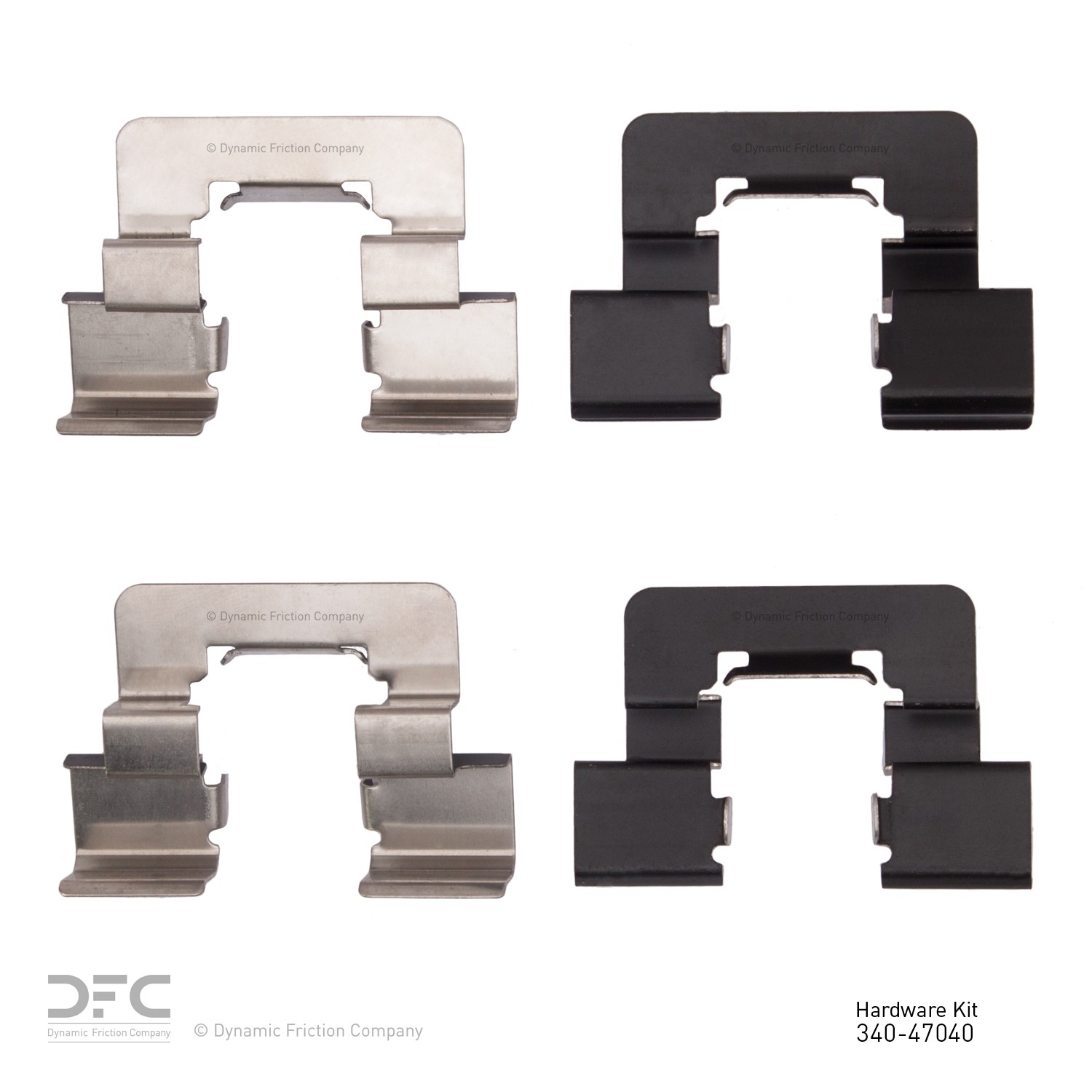 DYN-340-47040 DFC Disc Brake Hardware Kit - Image 2