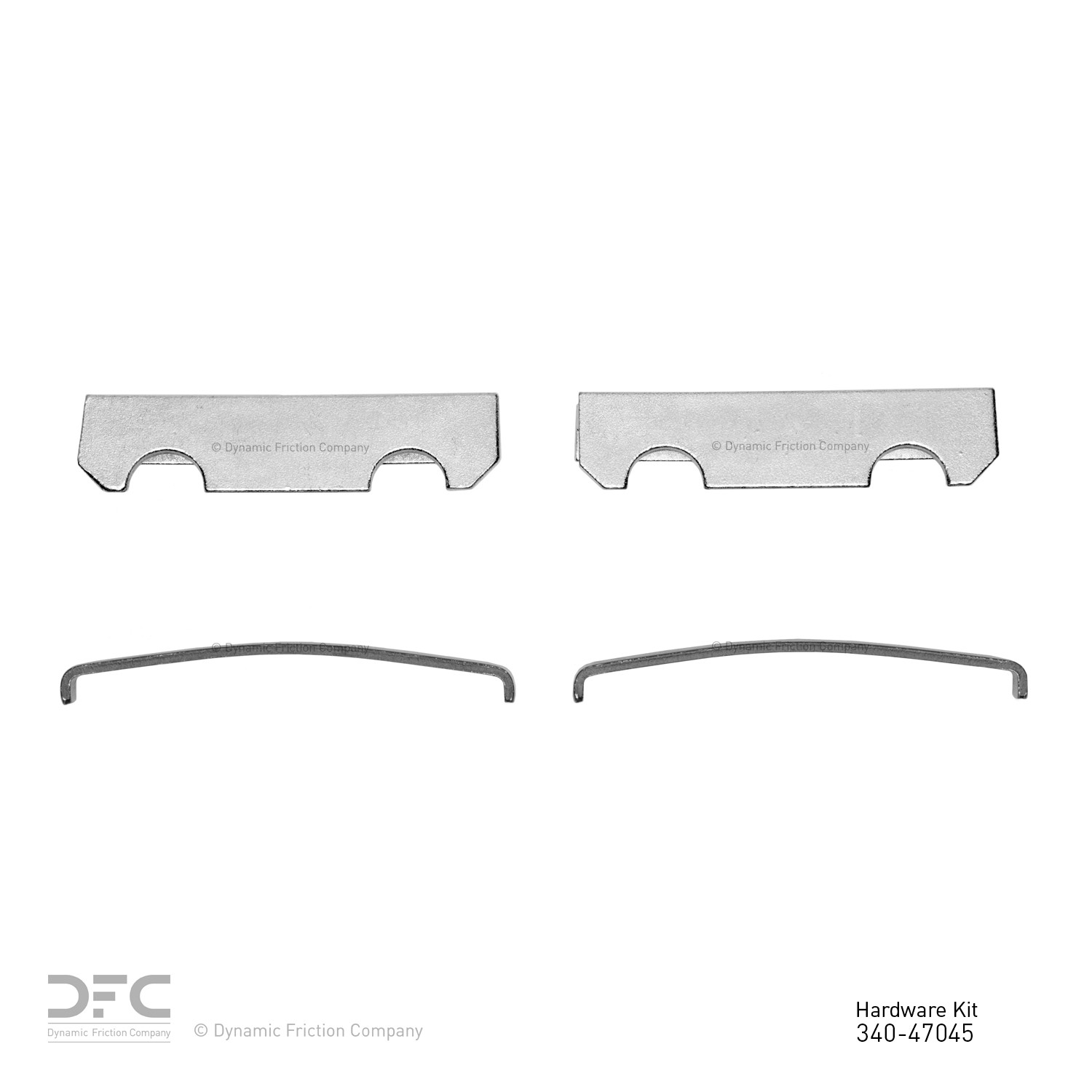 DYN 340-47045 DFC Disc Brake Hardware Kit - Image 2