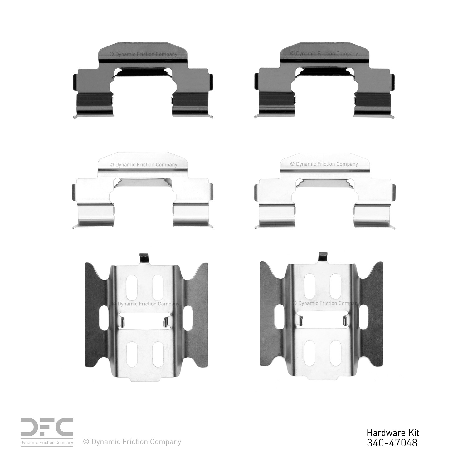 DYN-340-47048 DFC Disc Brake Hardware Kit - Image 2