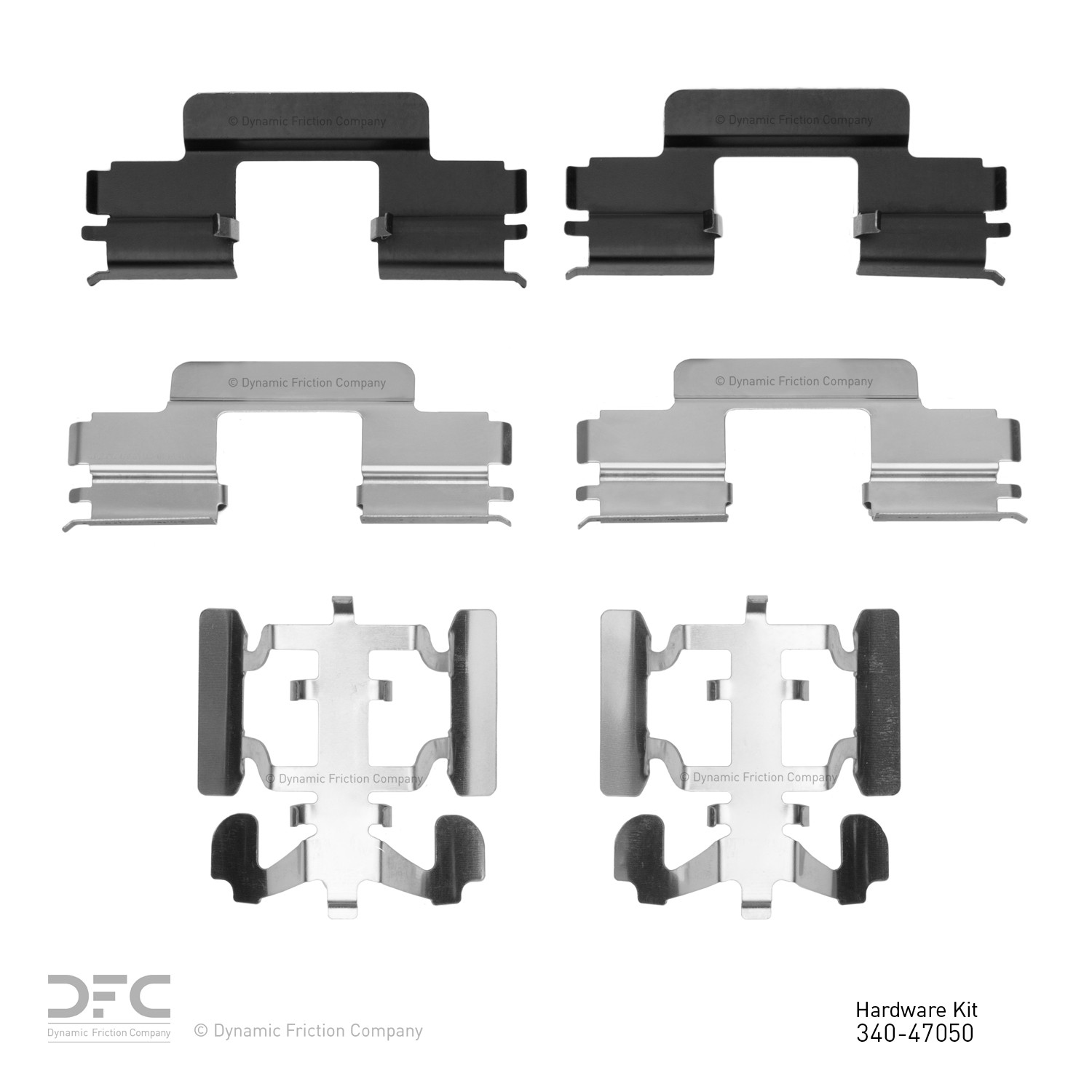 DYN 340-47050 DFC Disc Brake Hardware Kit - Image 2