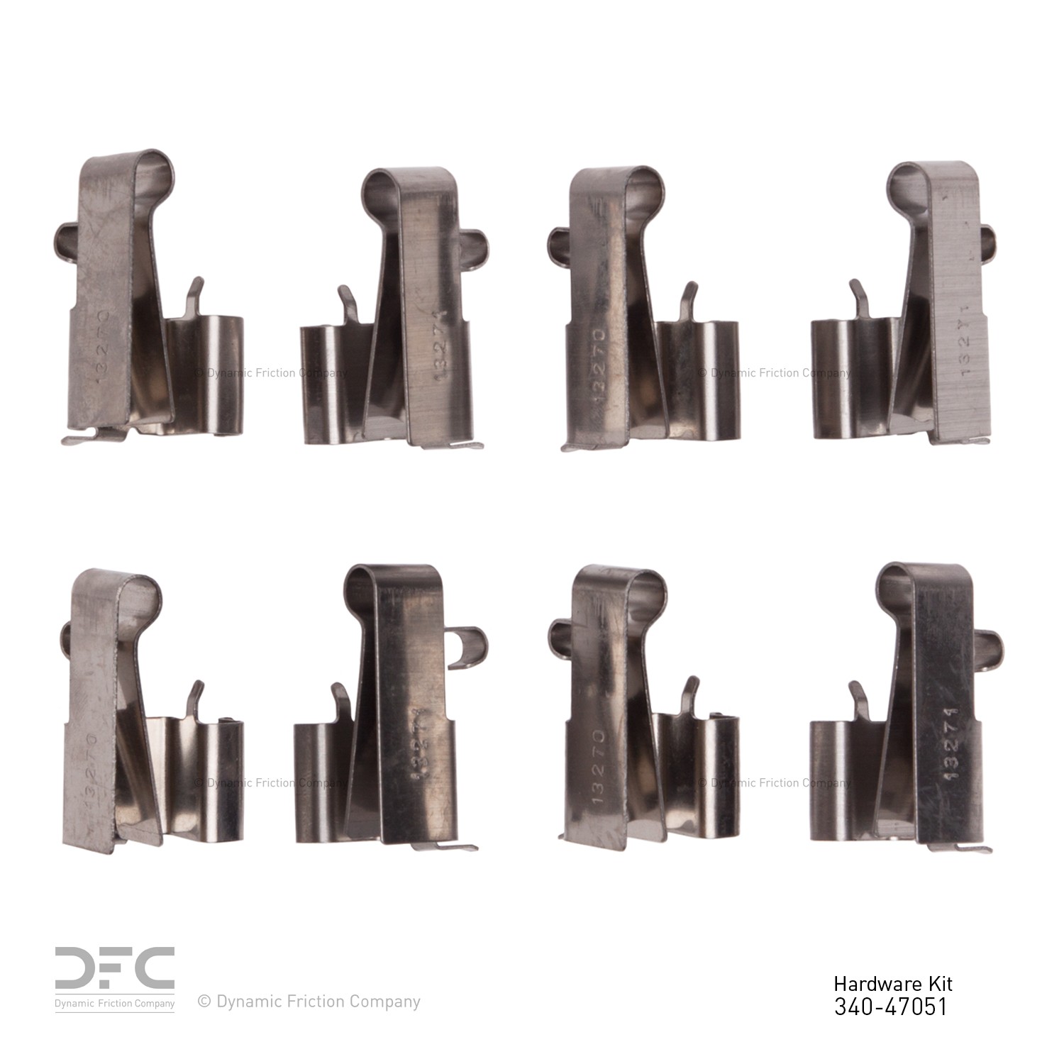 DYN 340-47051 DFC Disc Brake Hardware Kit - Image 2