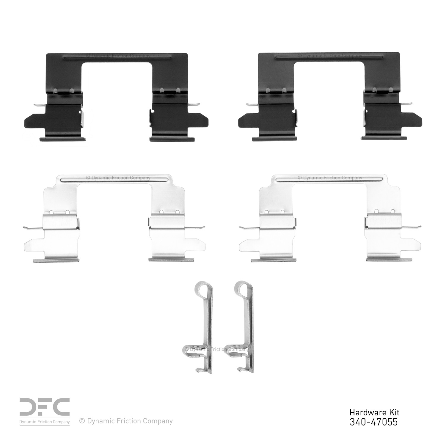 DYN-340-47055 DFC Disc Brake Hardware Kit - Image 2