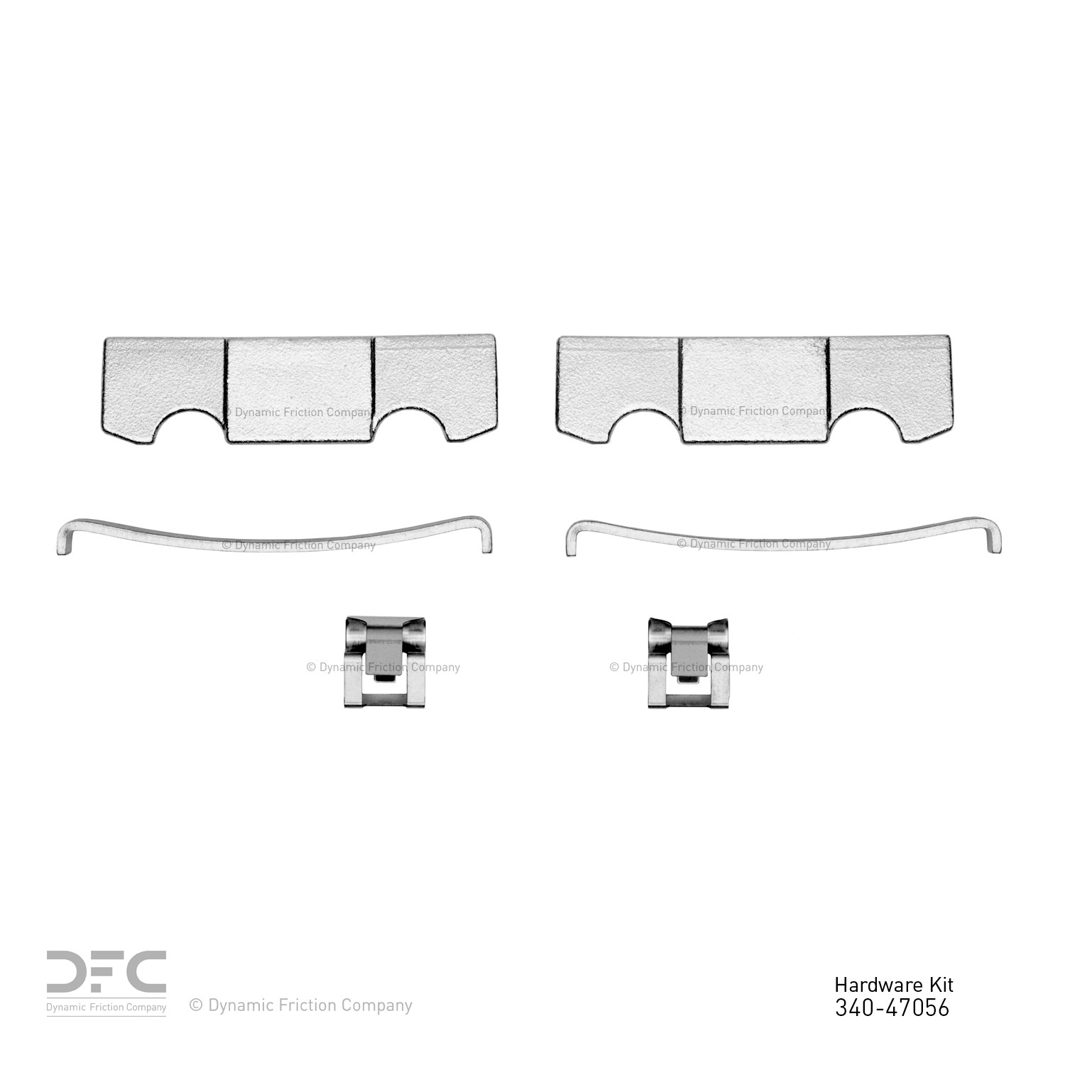DYN-340-47056 DFC Disc Brake Hardware Kit - Image 2