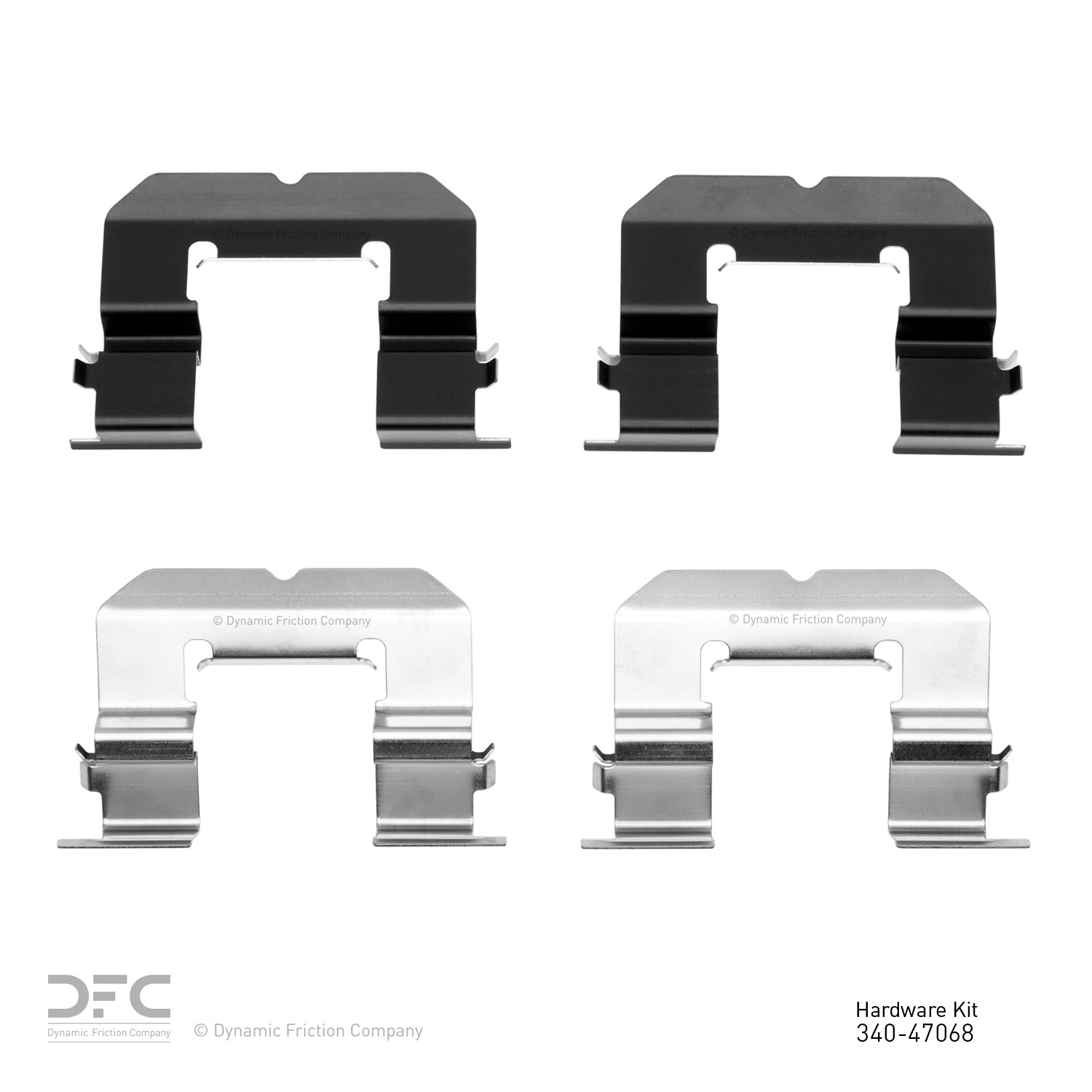DYN-340-47068 DFC Disc Brake Hardware Kit - Image 2