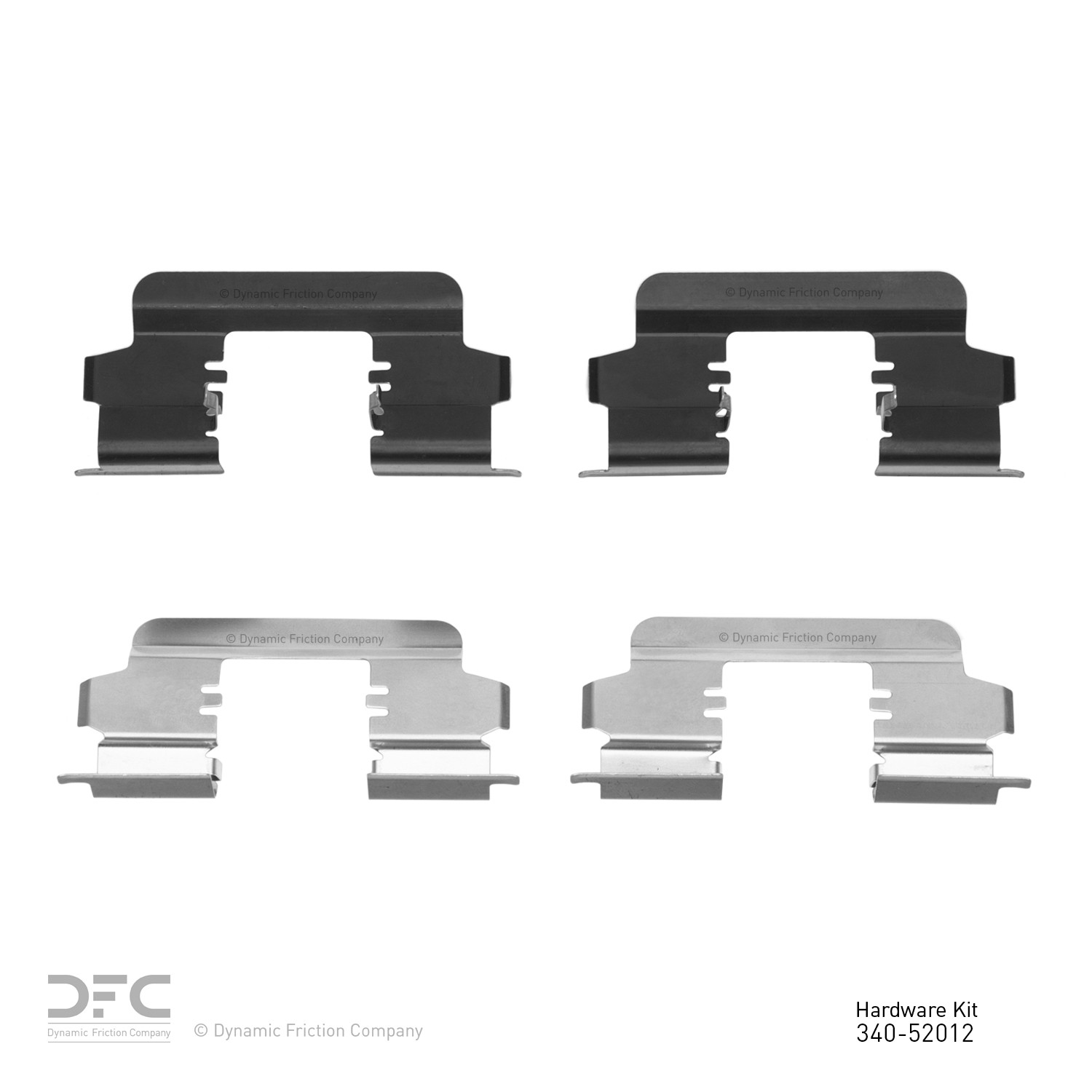 DYN 340-52012 DFC Disc Brake Hardware Kit - Image 2