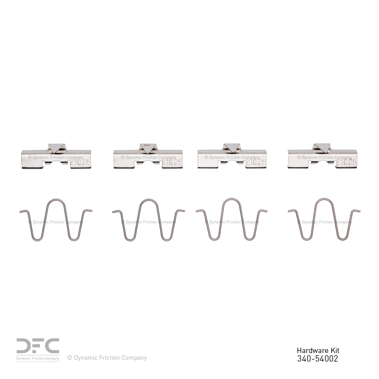 DYN-340-54002 DFC Disc Brake Hardware Kit - Image 2