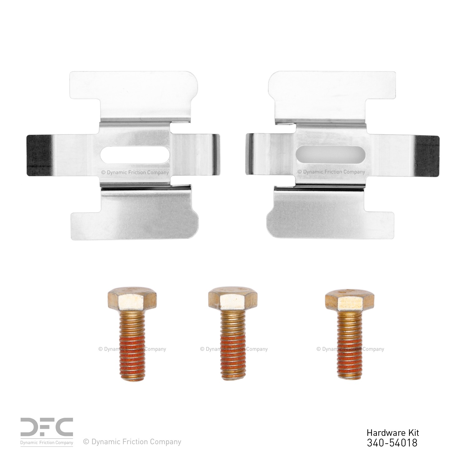 DYN 340-54018 DFC Disc Brake Hardware Kit - Image 2