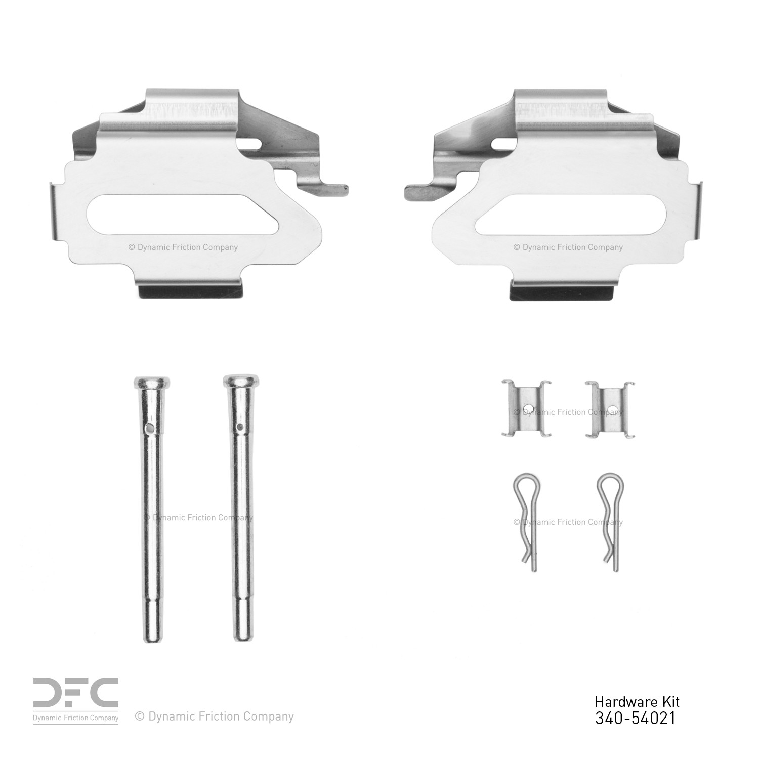 DYN 340-54021 DFC Disc Brake Hardware Kit - Image 2