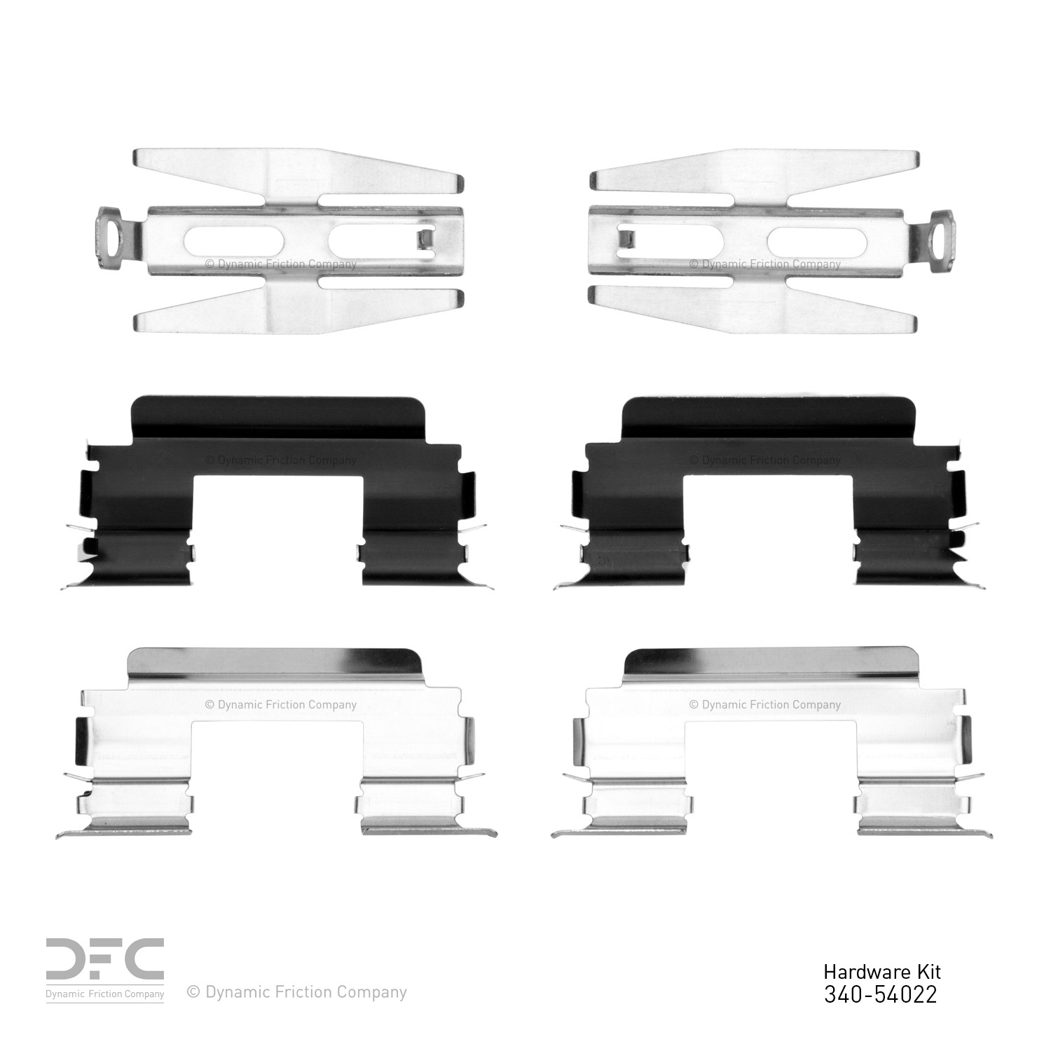 DYN-340-54022 DFC Disc Brake Hardware Kit