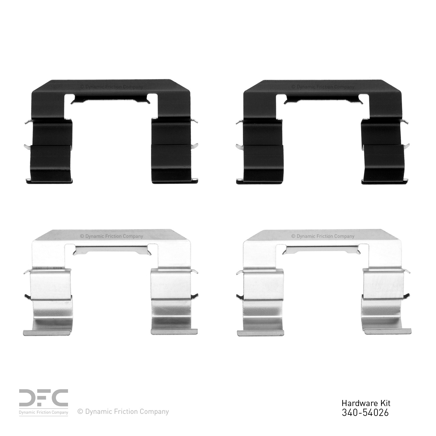 DYN-340-54026 DFC Disc Brake Hardware Kit - Image 2