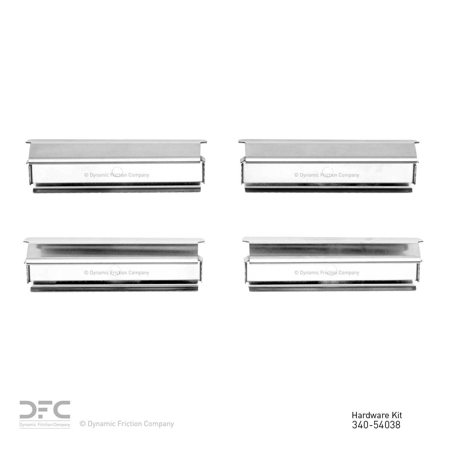 DYN 340-54038 DFC Disc Brake Hardware Kit - Image 2