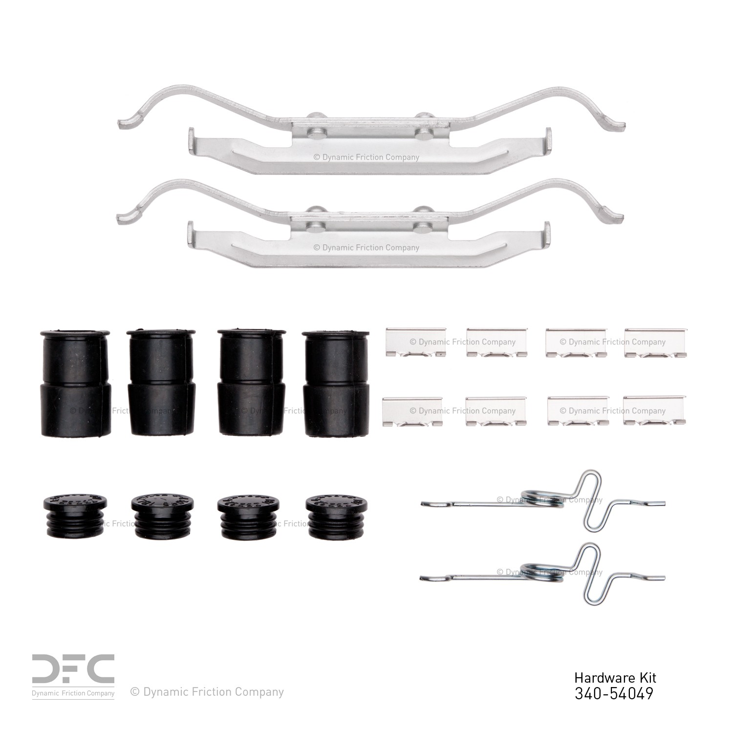 DYN-340-54049 DFC Disc Brake Hardware Kit - Image 2