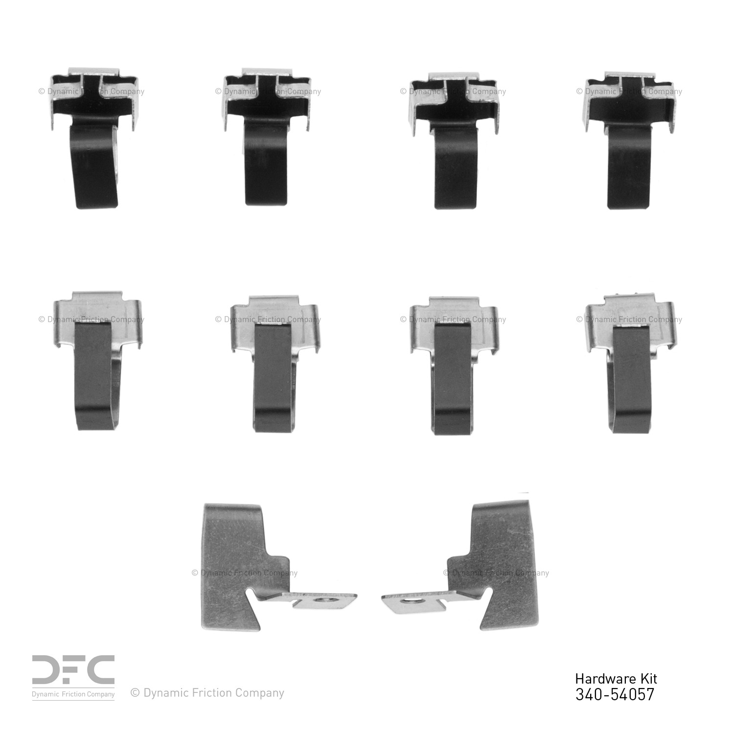 DYN-340-54057 DFC Disc Brake Hardware Kit - Image 2