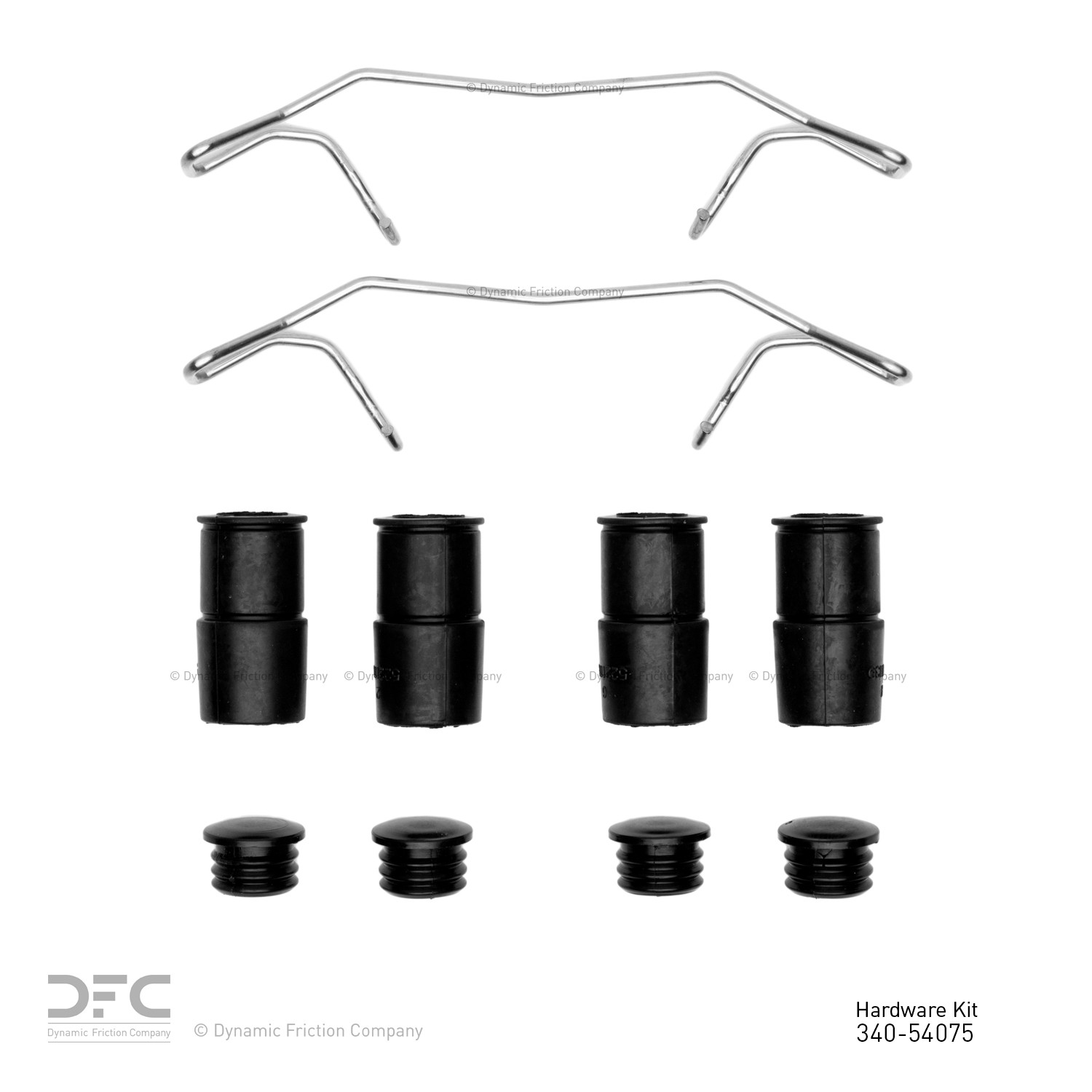 DYN-340-54075 DFC Disc Brake Hardware Kit - Image 2